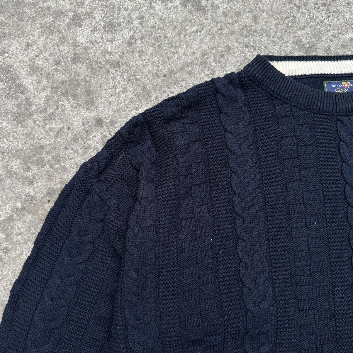 Homespun Knitwear Vintage Japanese Style Knit Sweater Size L Affliction Y2K Size US L / EU 52-54 / 3 - 6 Thumbnail