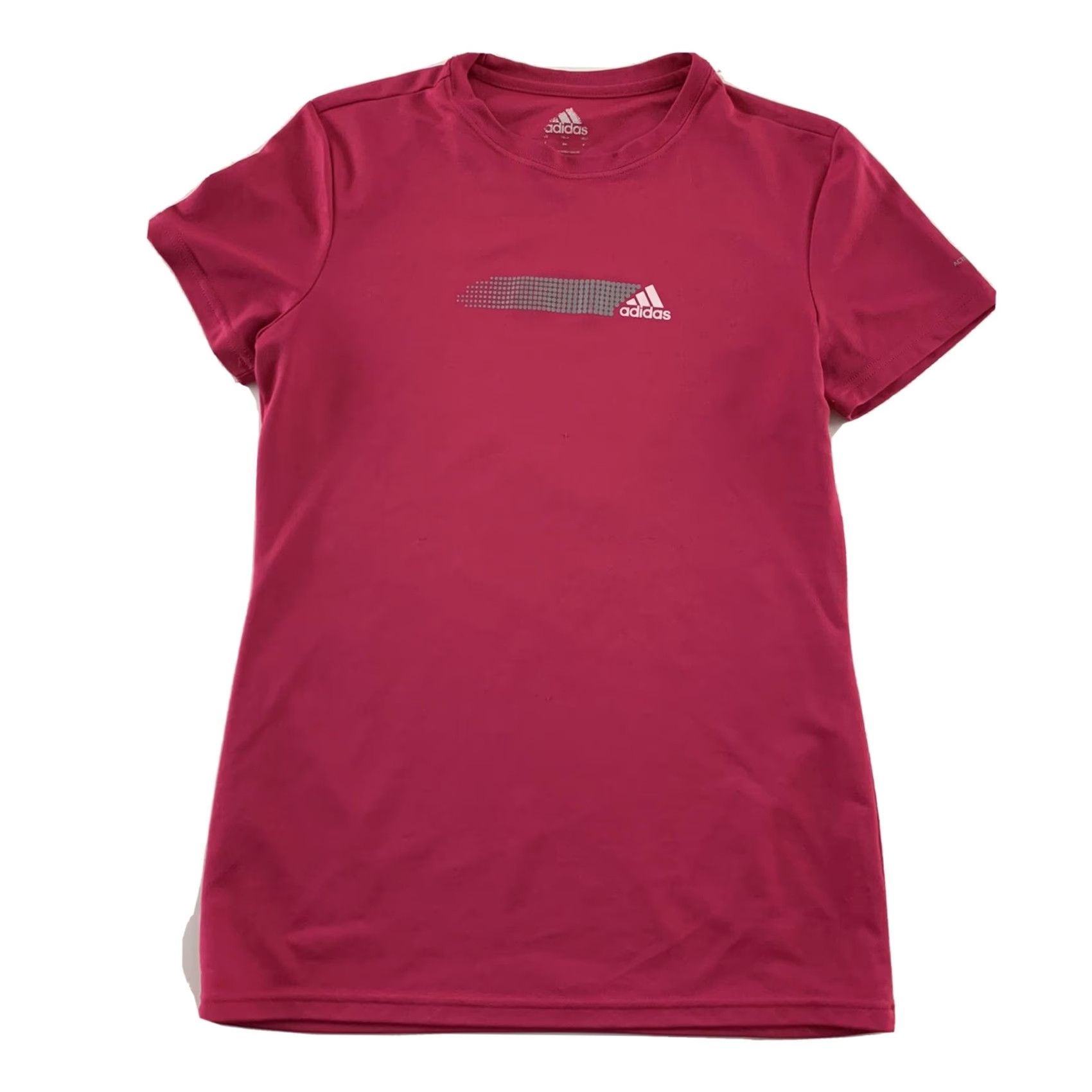 Adidas Adidas Short Sleeve Active 360 Shirt Women's S Hot Pink T-Shirt Pink Nike Sun? Size S / US 4 / IT 40 - 2 Thumbnail