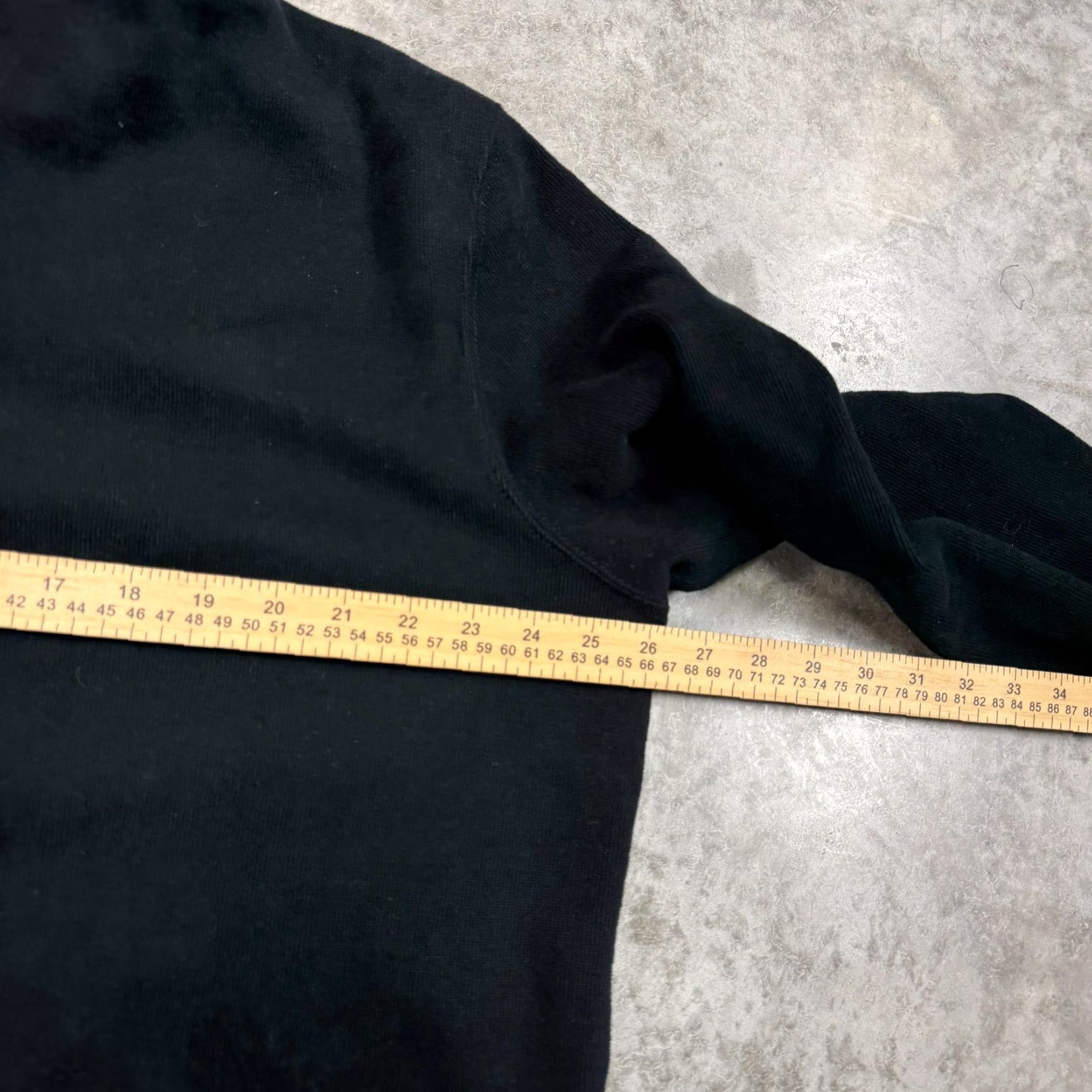 Polo Ralph Lauren VINTAGE Polo Ralph Lauren Sweatshirt Mens XL Black 1/4 Zip Mock Neck Pullover Pony Logo Size US XL / EU 56 / 4 - 6 Thumbnail