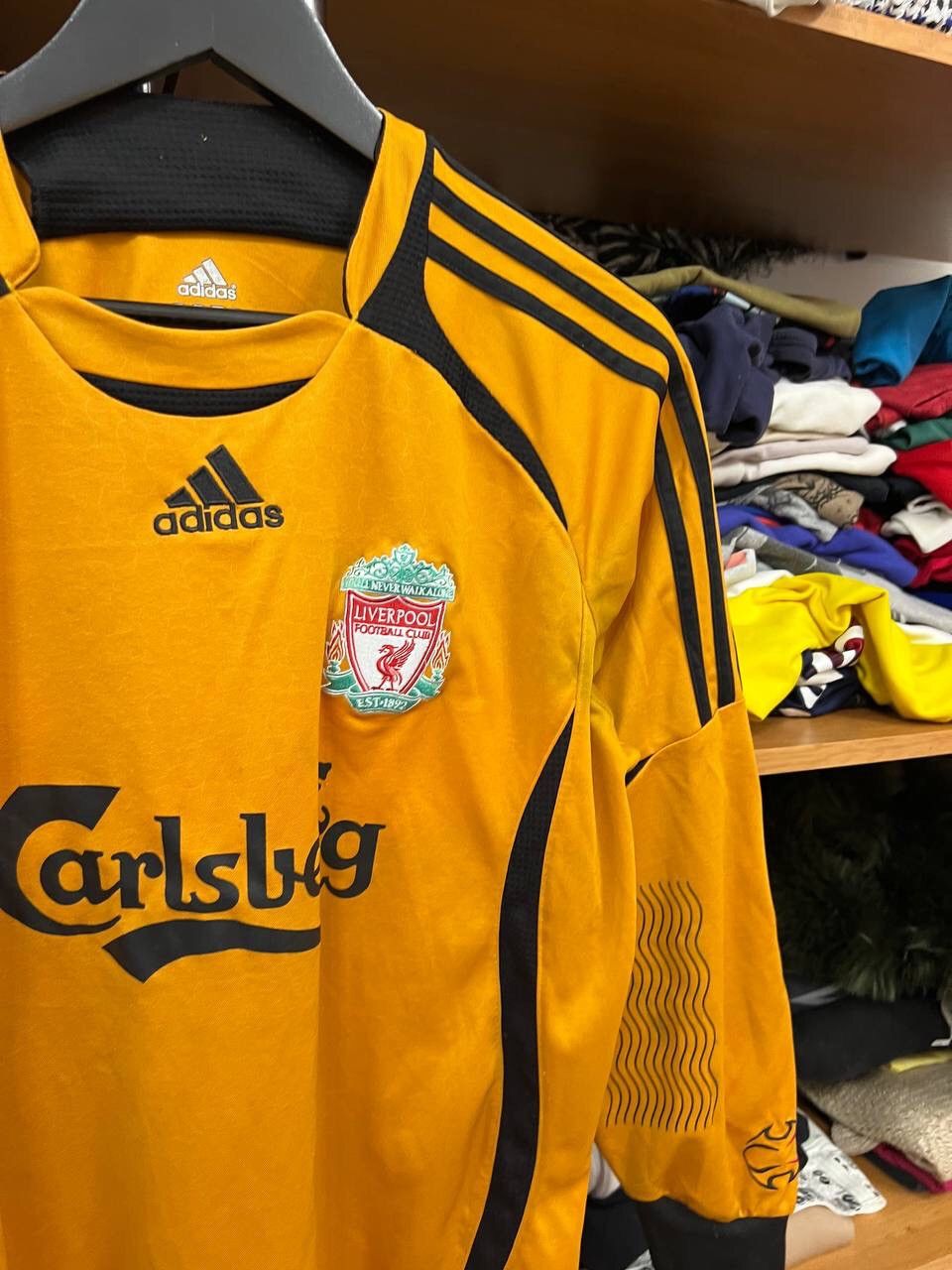 Vintage Vintage Liverpool 2007s Adidas Goalkeeper Long sleeve Size US S / EU 44-46 / 1 - 3 Thumbnail