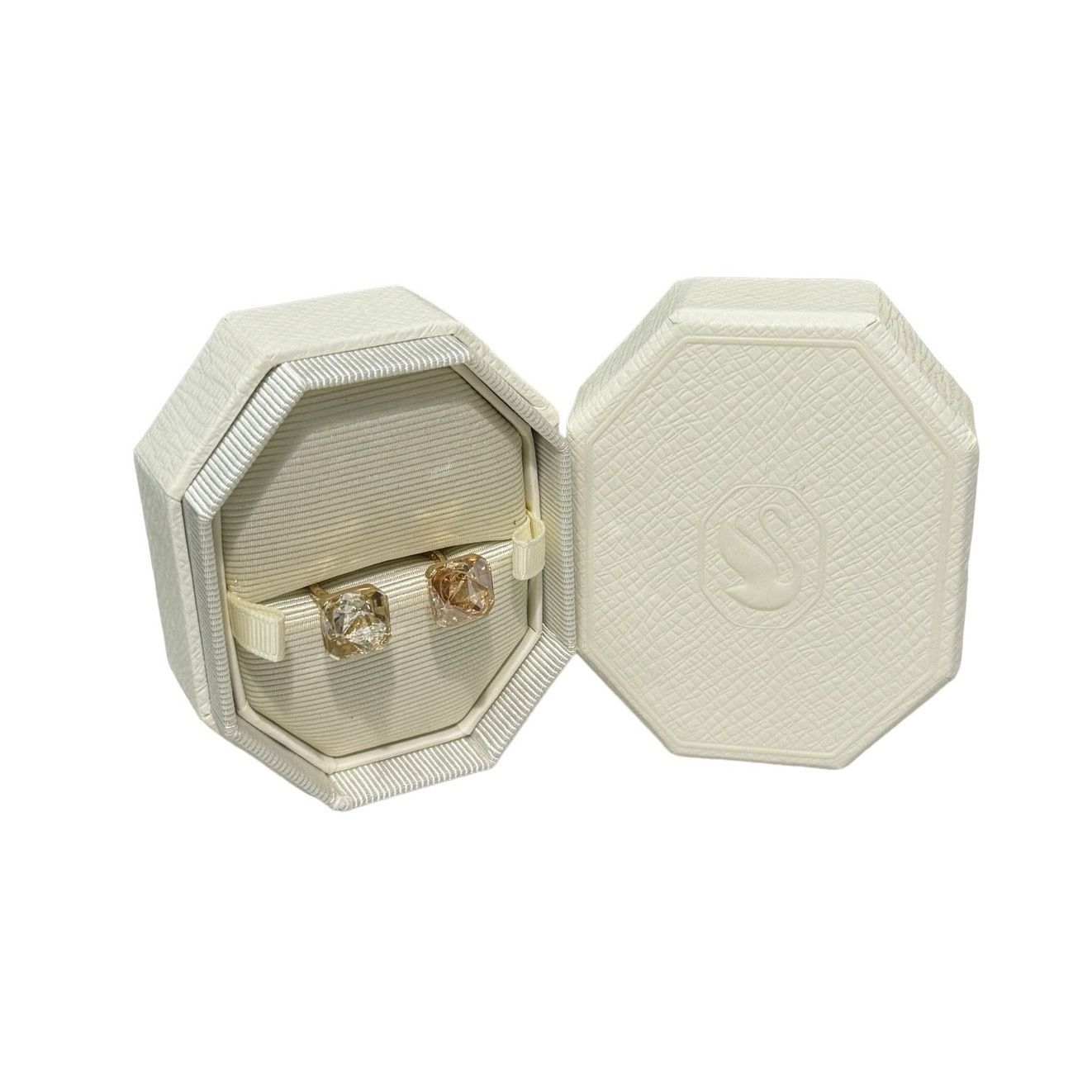 Swarovski Swarovski Ortyx open ring Pyramid cut, Yellow, Size 55/7 Size ONE SIZE - 2 Thumbnail