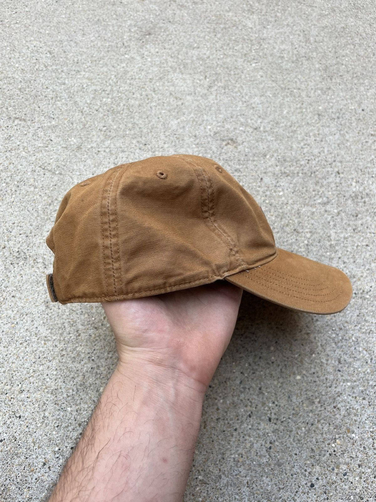 Carhartt Brown Carhartt Logo Cap Size ONE SIZE - 3 Thumbnail