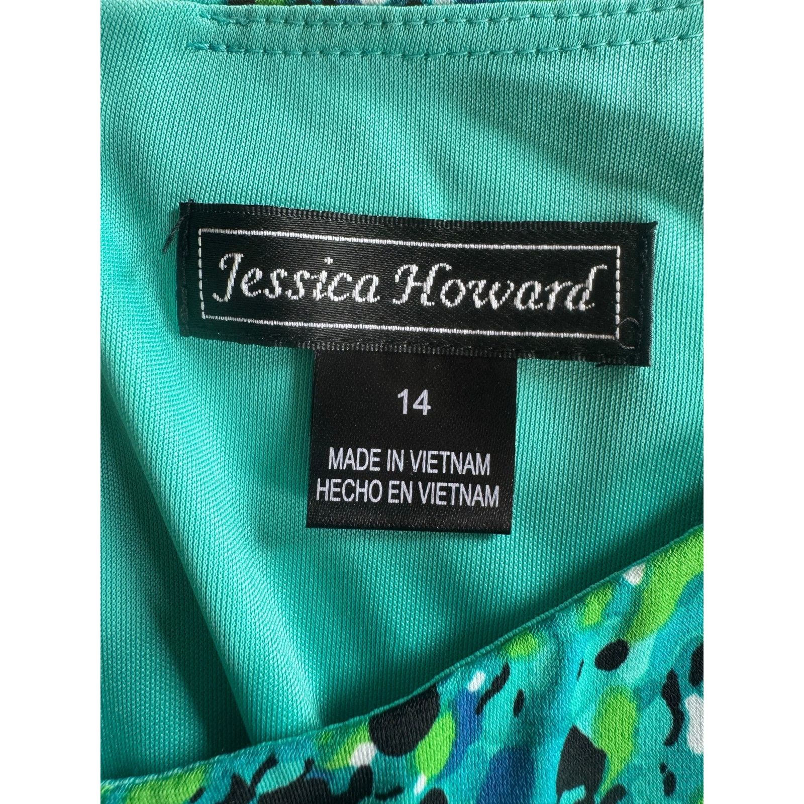 Other Jessica Howard Printed Midi Dress Size 14 Size XL / US 12-14 / IT 48-50 - 3 Thumbnail
