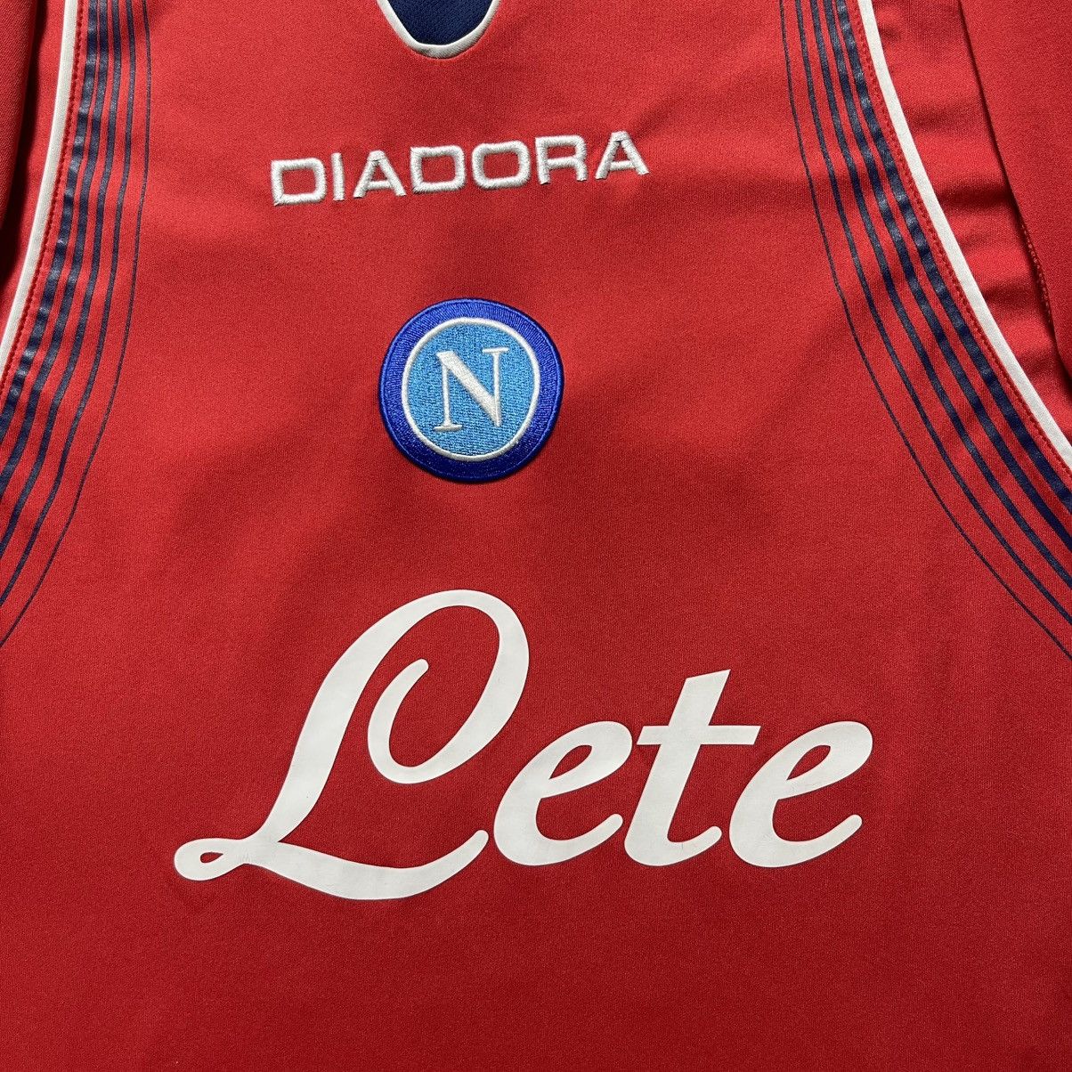 Diadora NAPOLI DIADORA 2007/2008 FOOTBALL AWAY JERSEY #17 HAMSIK Size US M / EU 48-50 / 2 - 4 Thumbnail