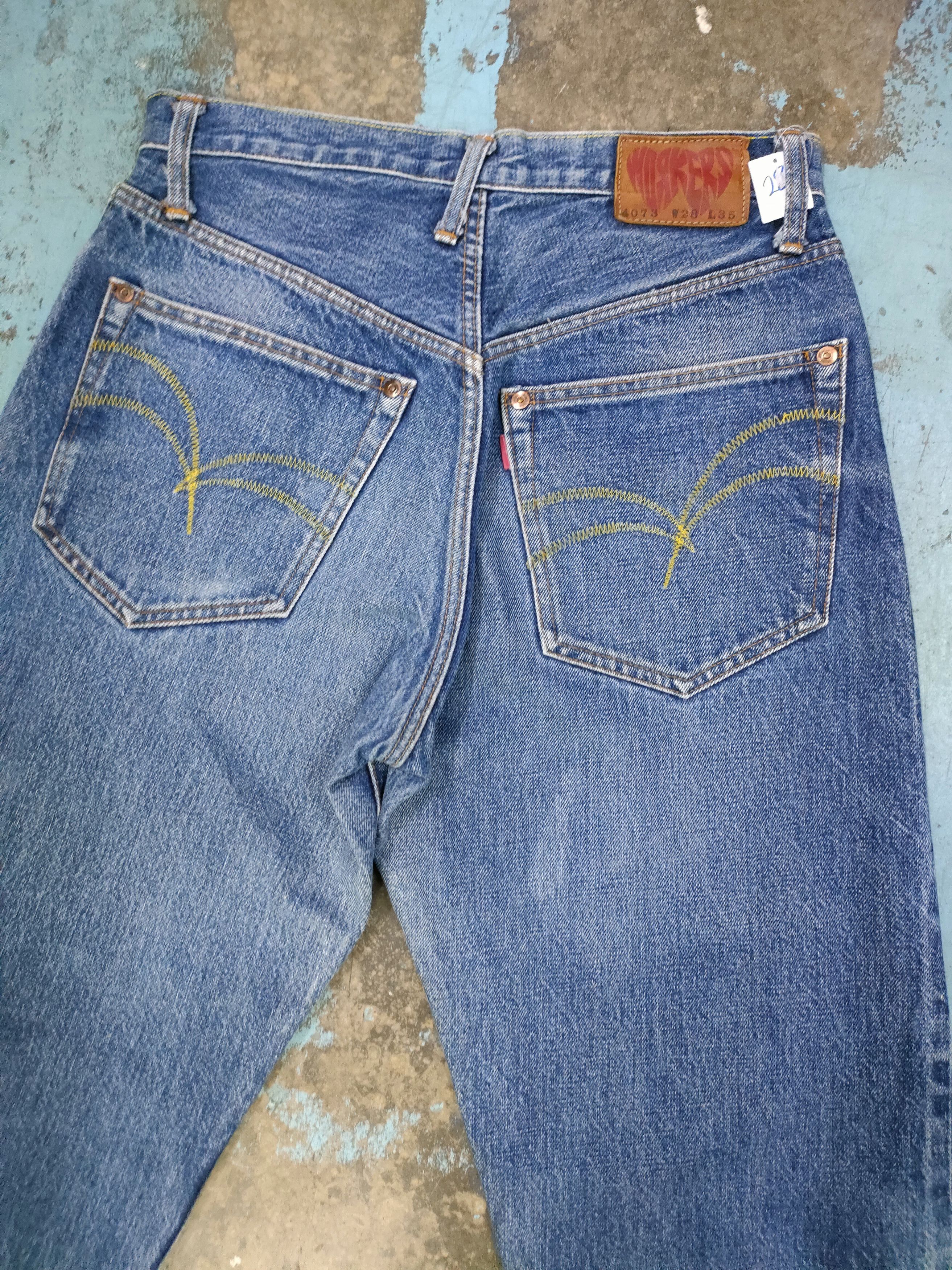 Japanese Brand Worker Japan Selvedge Jeans Size US 28 / EU 44 - 4 Thumbnail
