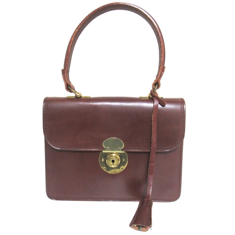 Other Other J&M Davidson Bridle Leather Flap Handbag Leather Handbag DUTY FREE for USA Size ONE SIZE - 1 Thumbnail