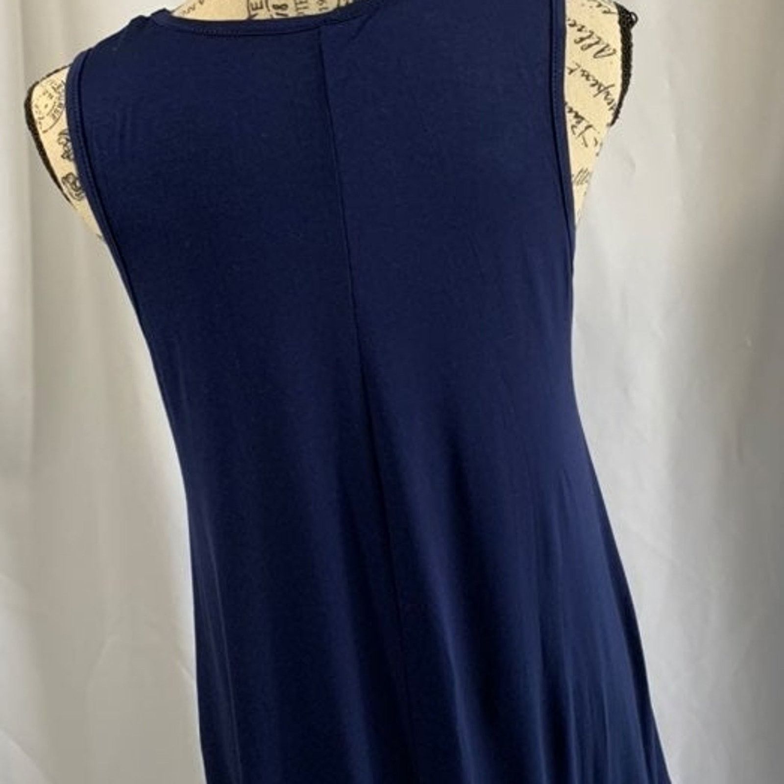 Other Pink Blush Women's Small Tunic Top Tank Blue Ivory Lace NEW Size S / US 4 / IT 40 - 6 Thumbnail