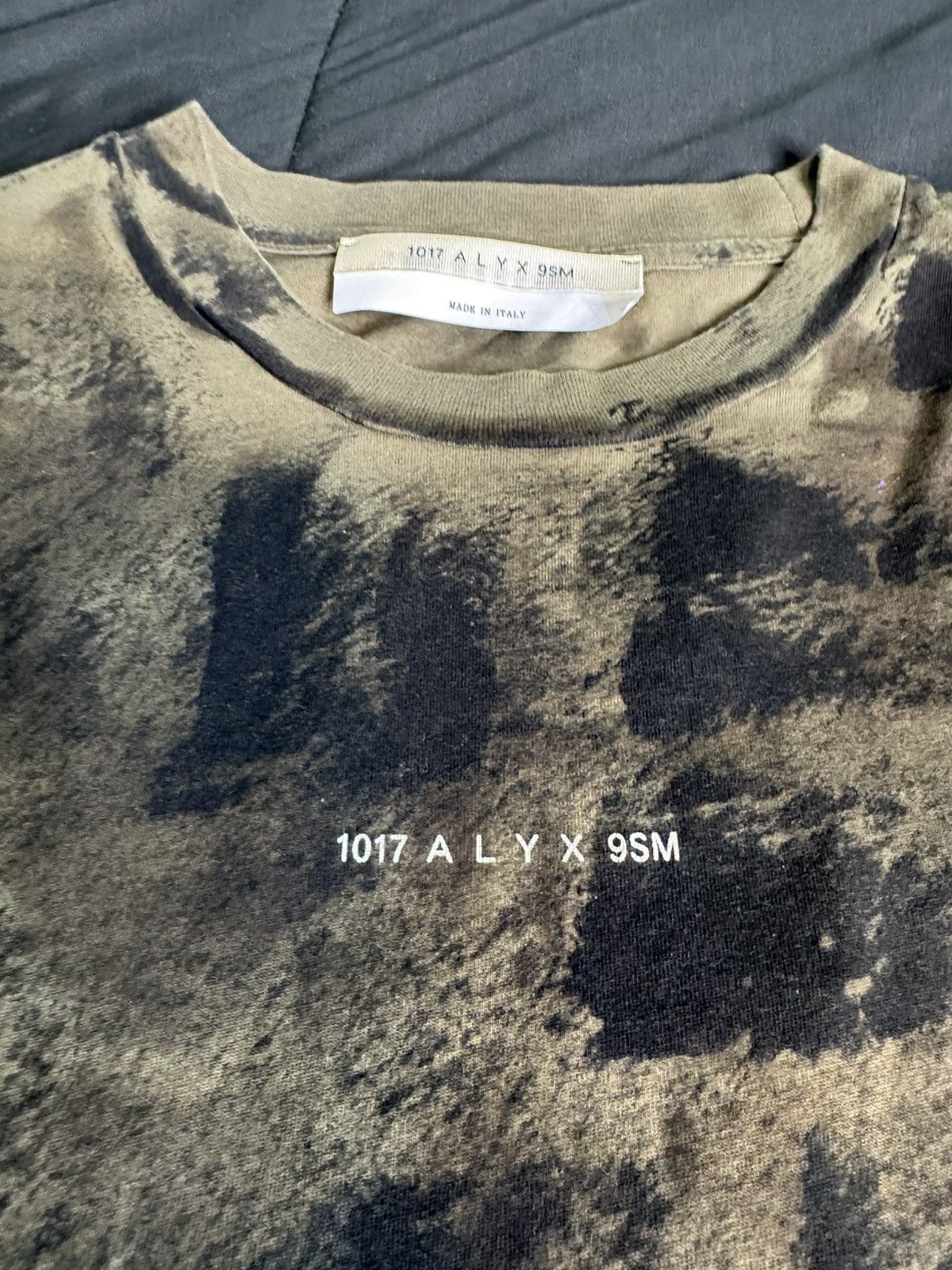 1017 ALYX 9SM 1017 ALYX 9SM Army Green Graphic T-Shirt “Military Green” Size US L / EU 52-54 / 3 - 2 Thumbnail