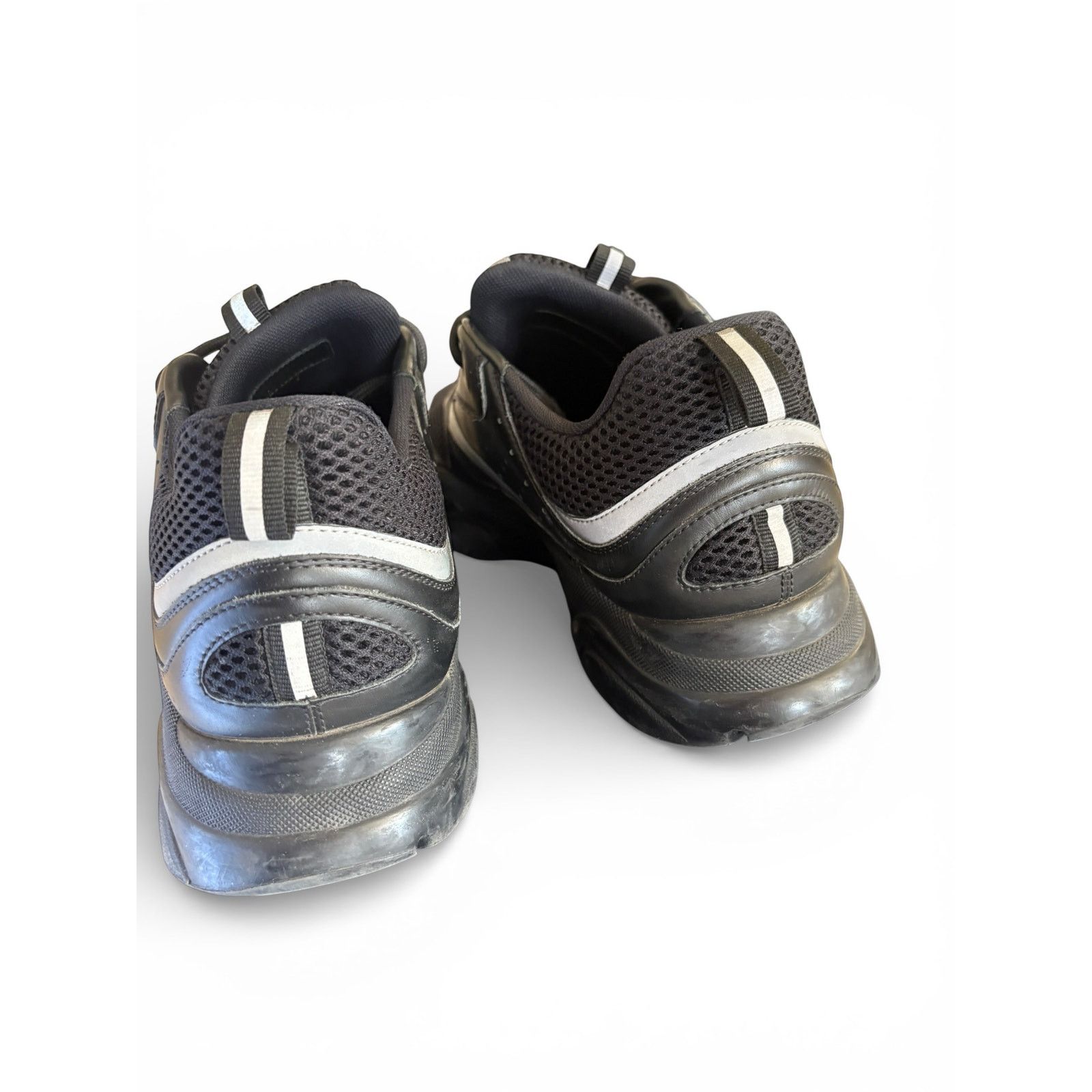 Dior Dior B22 Reflective Low Top Black Sneakers | Size 46 (13US) Size US 13 / EU 46 - 3 Thumbnail