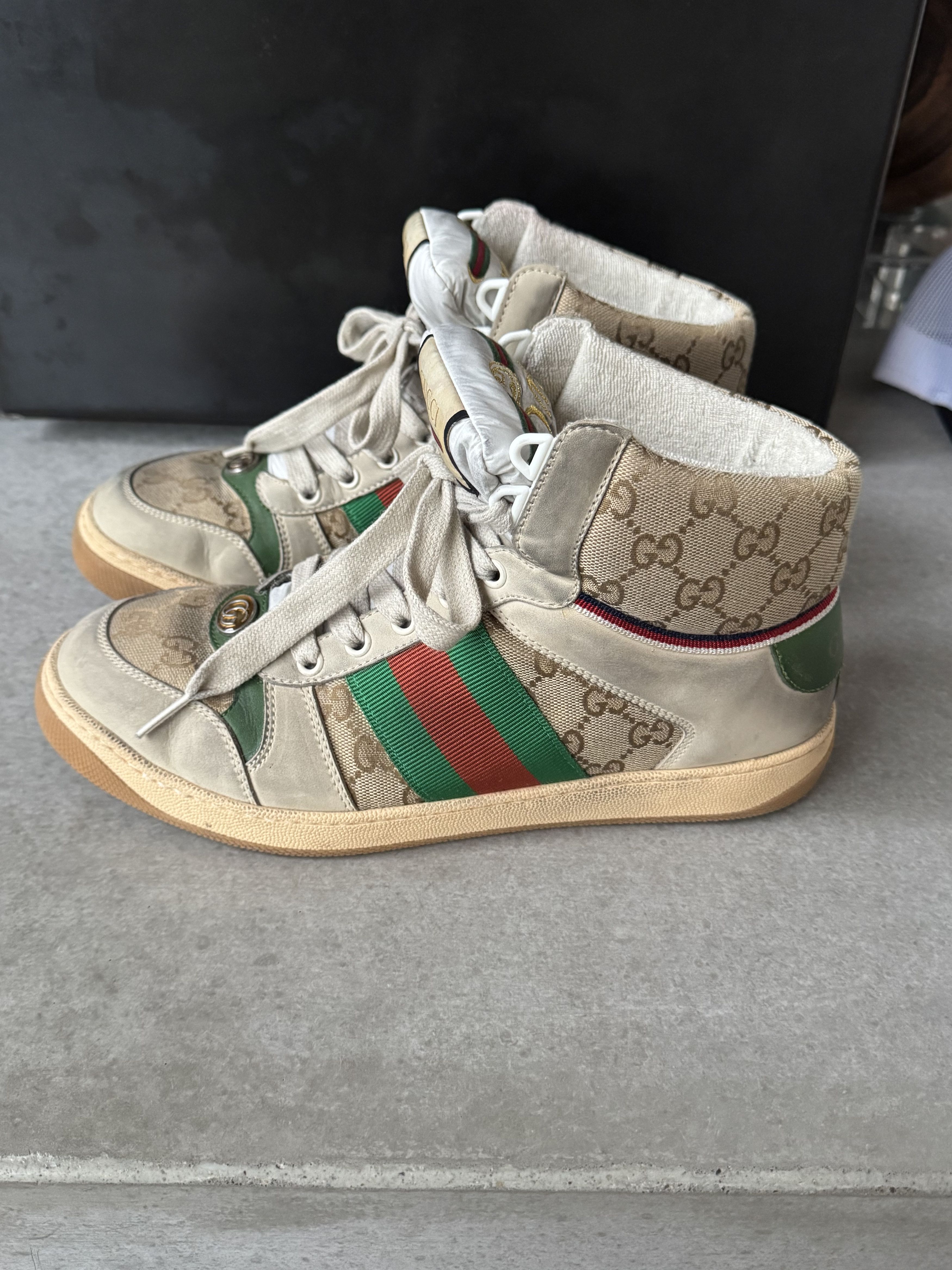 Gucci Gucci Screener High Top Sneaker Size US 7 / EU 40 - 3 Thumbnail