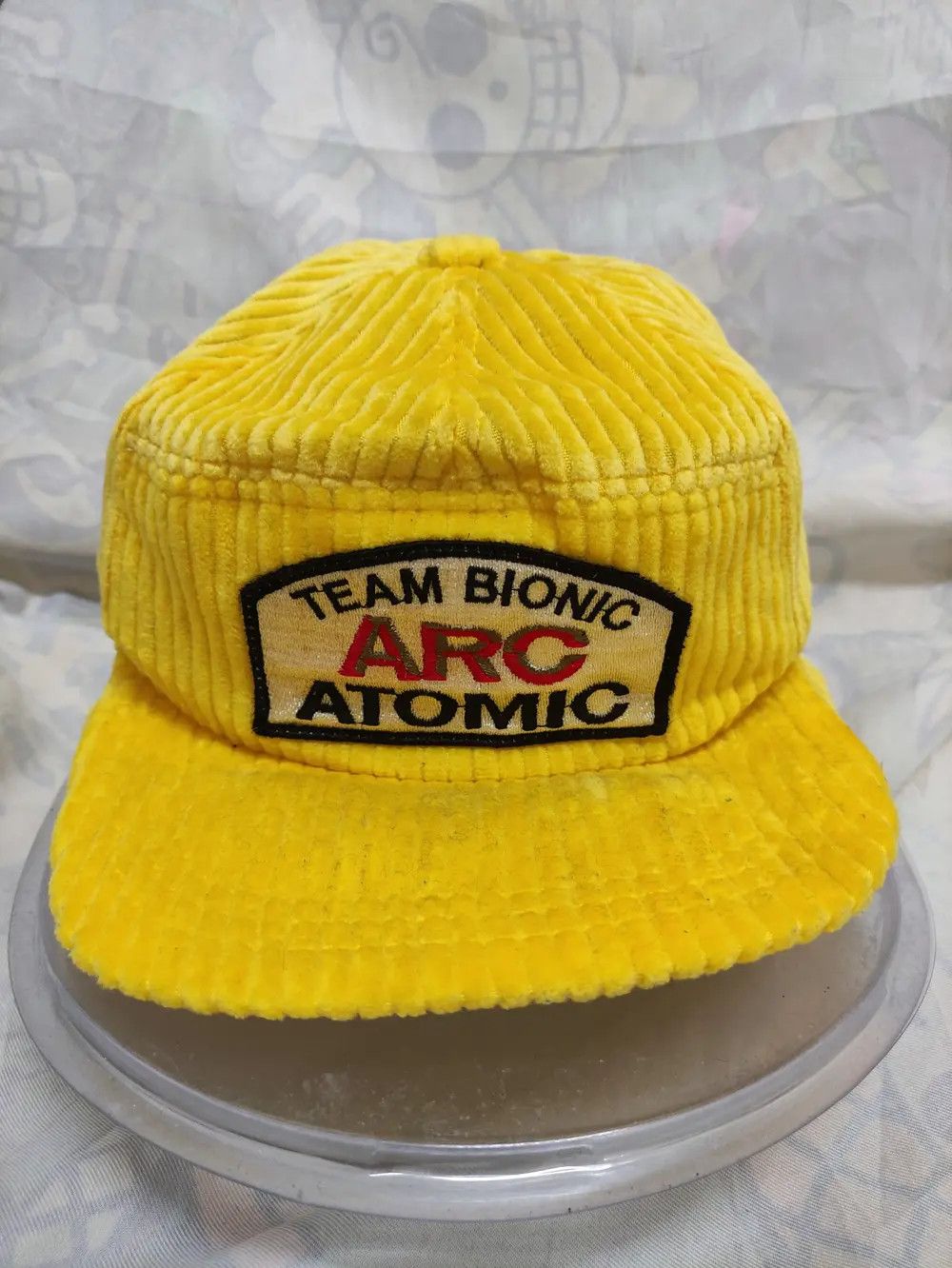 Asics TEAM BIONIC ARC ATOMIC BY ASICS SKI CORDUROY EARFLAP CAP Size ONE SIZE - 2 Thumbnail