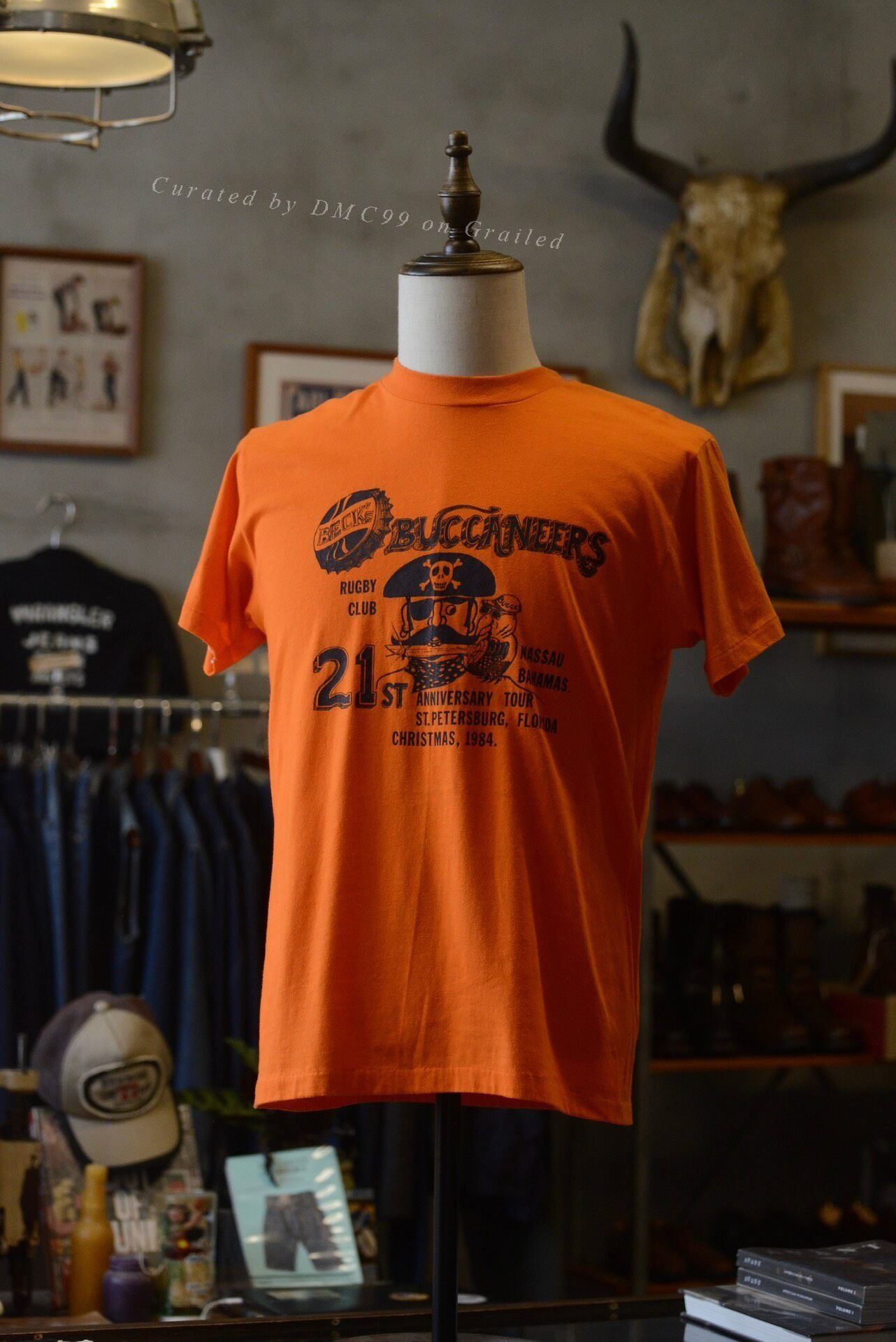 Vintage 1984 US Vintage Rugby Club Size US S / EU 44-46 / 1 - 1 Thumbnail