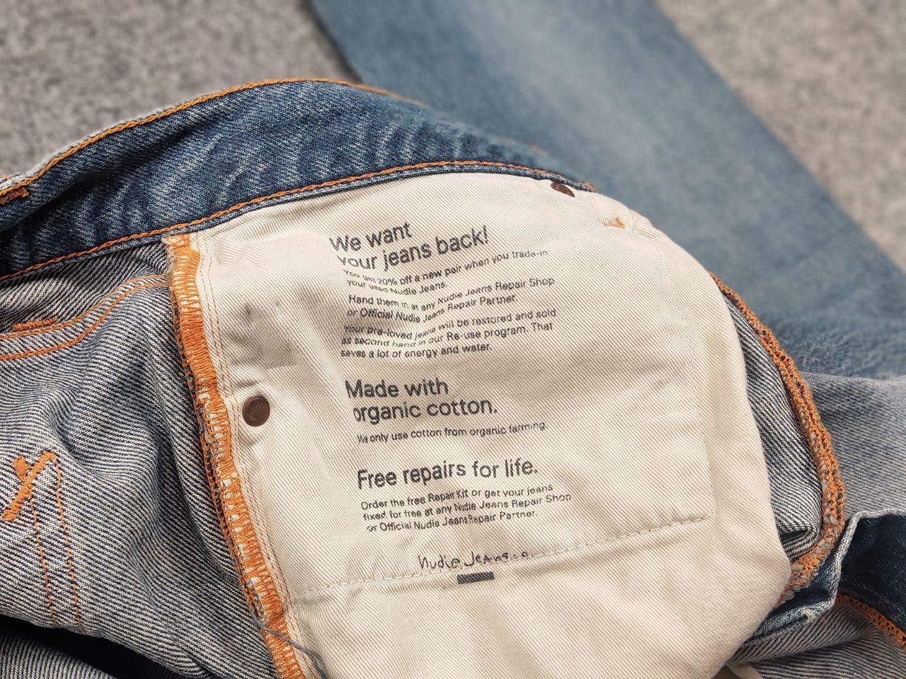 Nudie Jeans Nudie Jeans steady eddie ii Blue servivor Vintage Denim Size US 30 / EU 46 - 16 Thumbnail