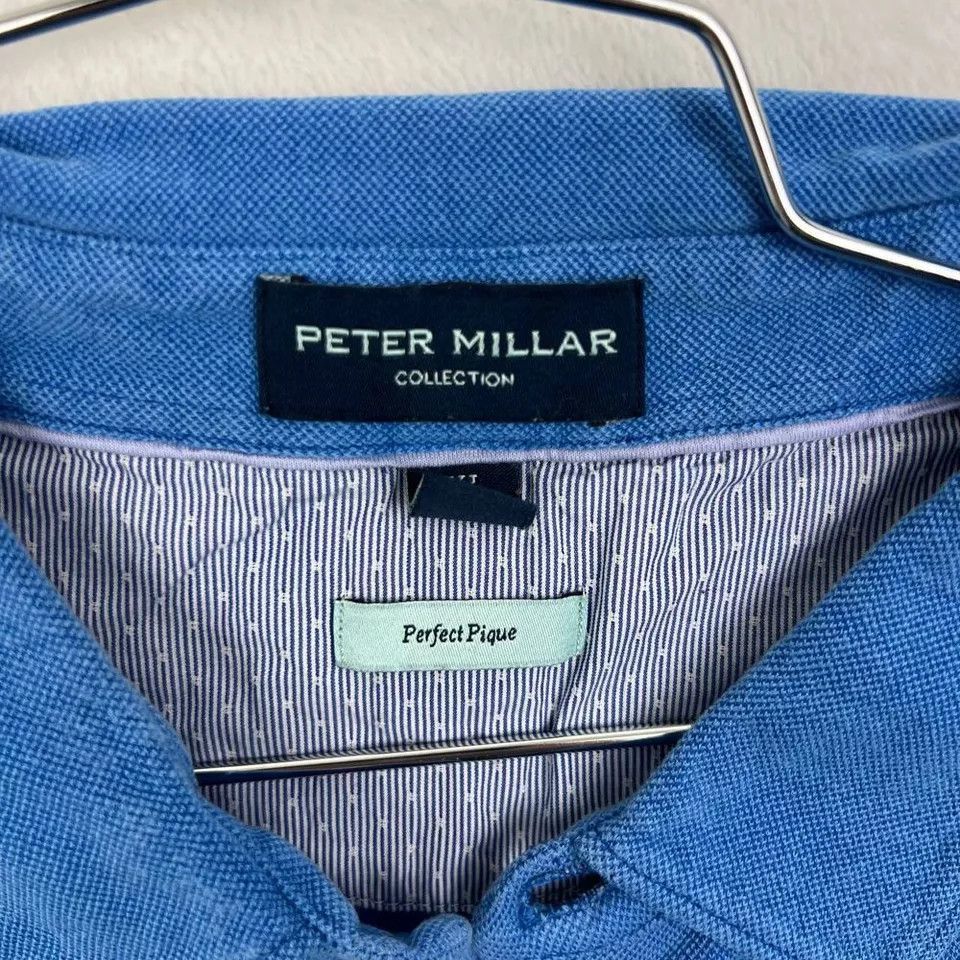 Peter Millar Peter Millar Polo Shirt Men Collared Short Sleeve XL Size US XL / EU 56 / 4 - 4 Thumbnail