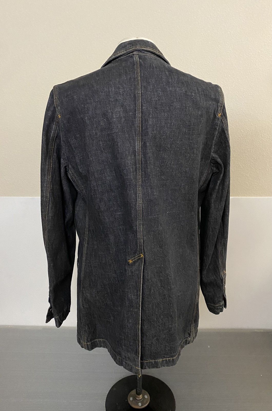 Dolce & Gabbana Dolce and Gabbana 🇮🇹 blue indigo denim D6AK jacket 54 VGC Size 44R - 8 Thumbnail