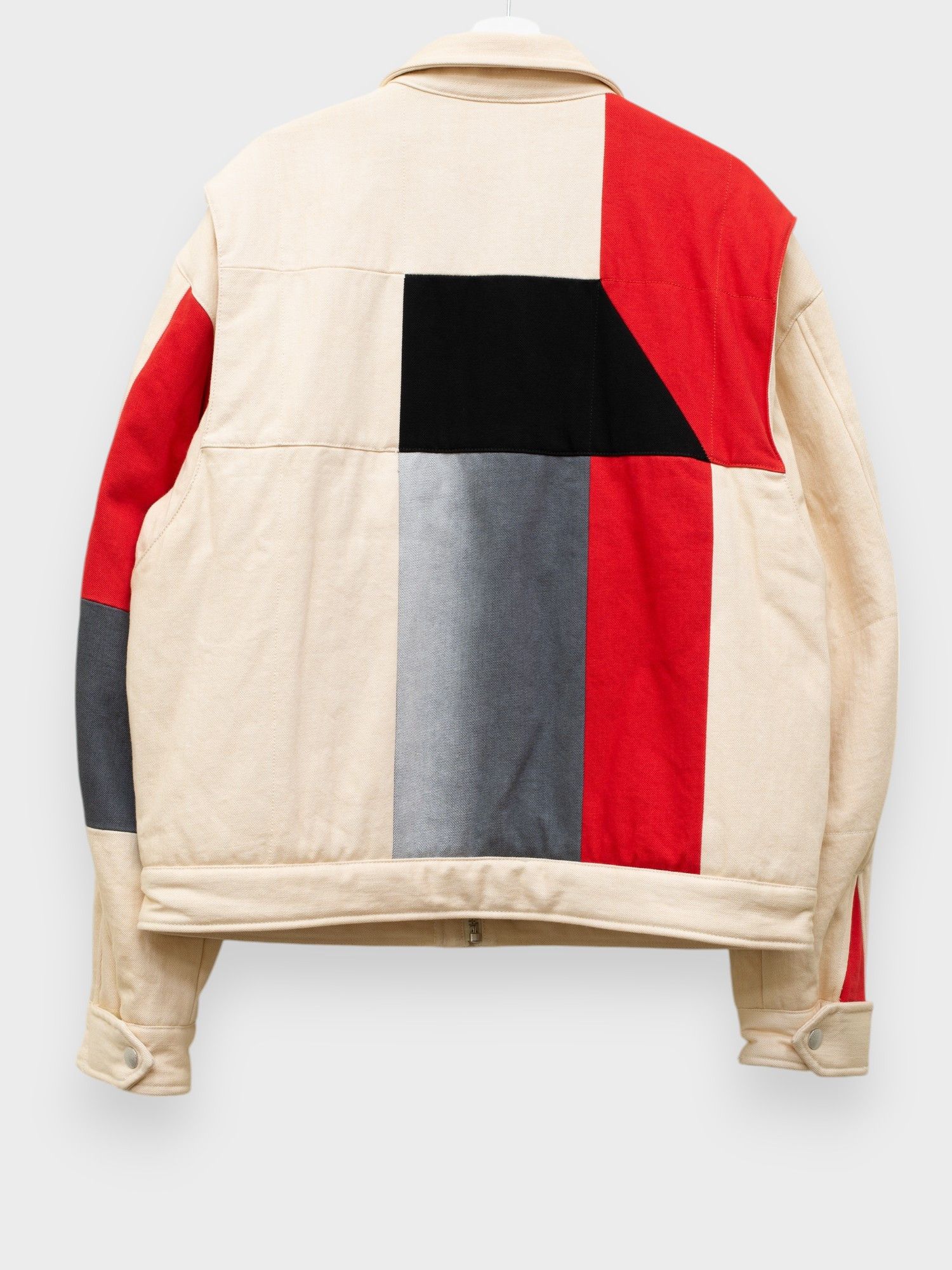 Gosha Rubchinskiy Diesel Red Tag X GR-Uniforma - panelled denim jacket Size US XL / EU 56 / 4 - 3 Thumbnail