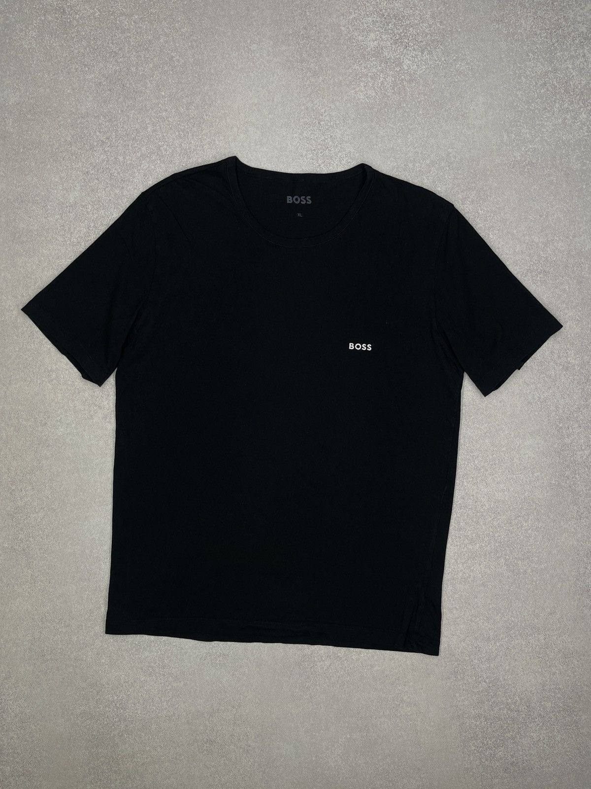 Hugo × Hugo Boss Mens Hugo Boss Basic Black T Shirt Size L/XL Size US XL / EU 56 / 4 - 2 Thumbnail