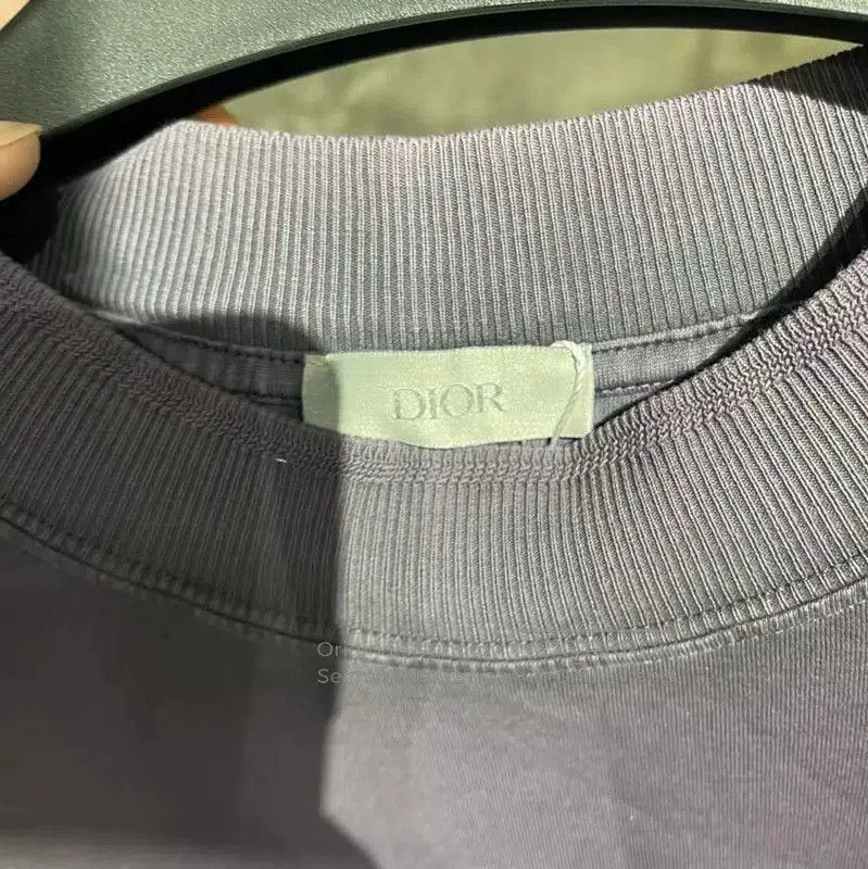 Dior Dior Purple Cotton XL Men's T-Shirt . Size US XL / EU 56 / 4 - 3 Thumbnail