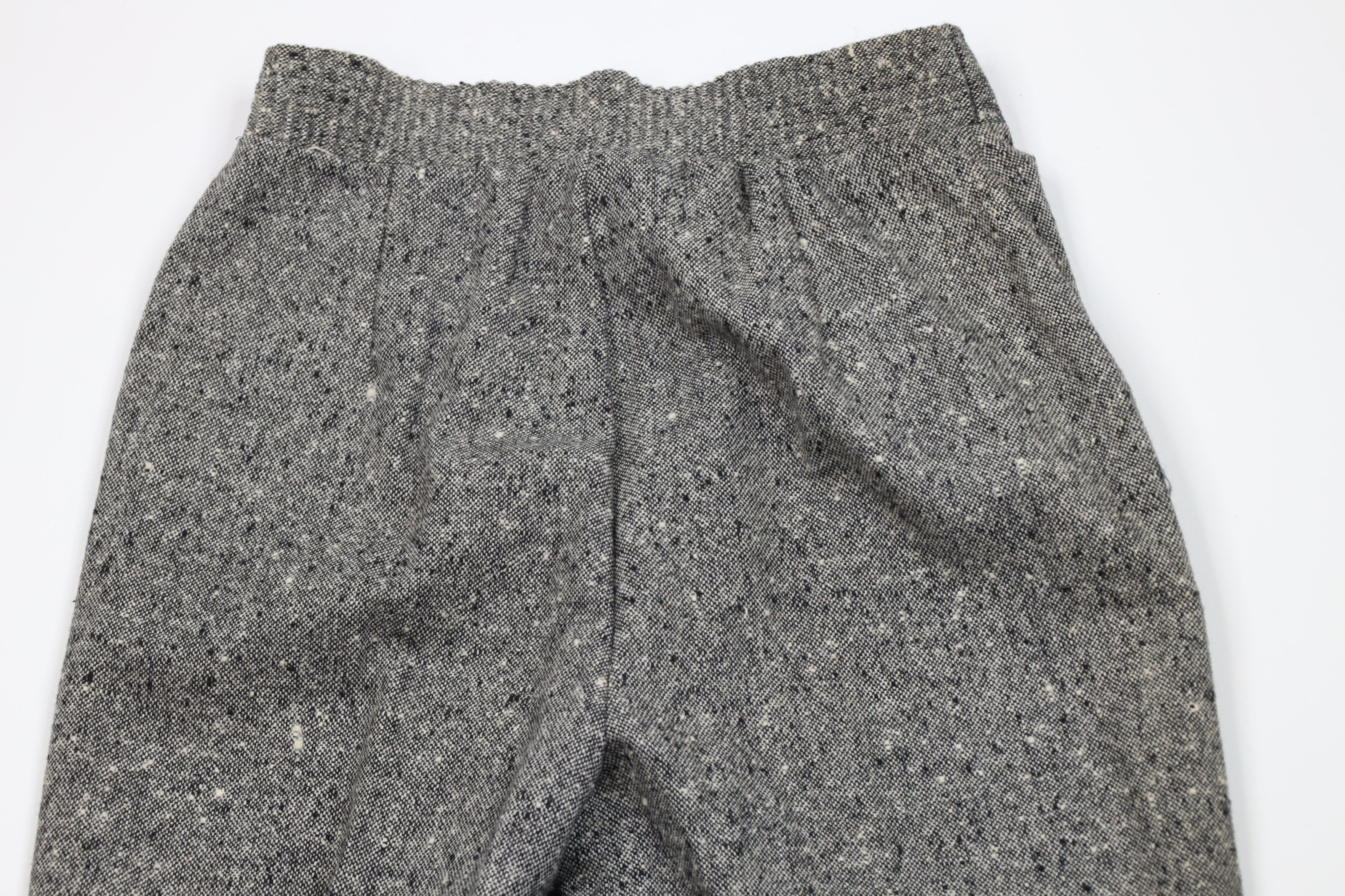 Vintage Vintage 70s Rockabilly Fleck Wool Tweed Bell Bottoms Pants Size 36" / US 14 / IT 50 - 10 Thumbnail