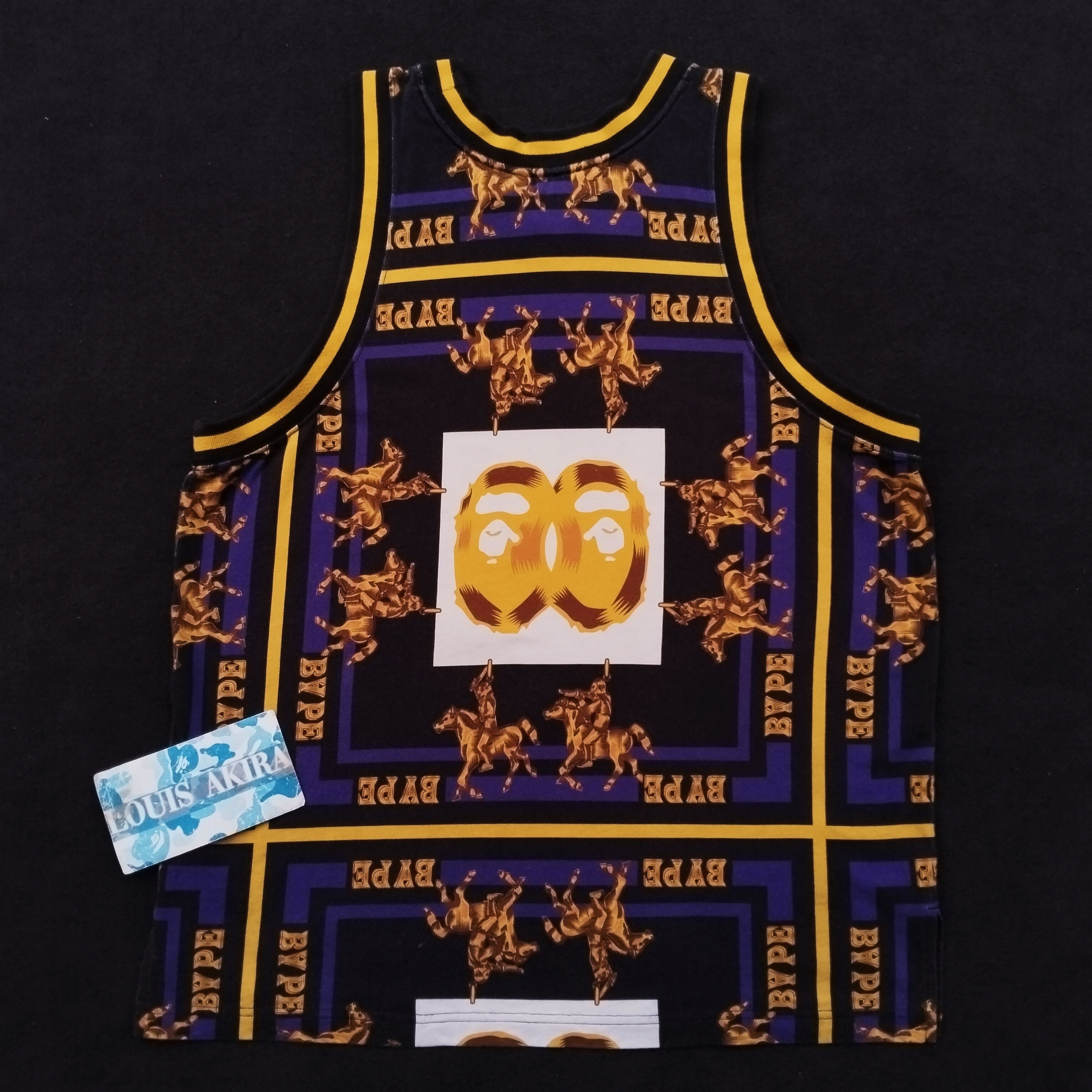Bape Double Ape Head Tank Top (2021) Size US M / EU 48-50 / 2 - 3 Thumbnail