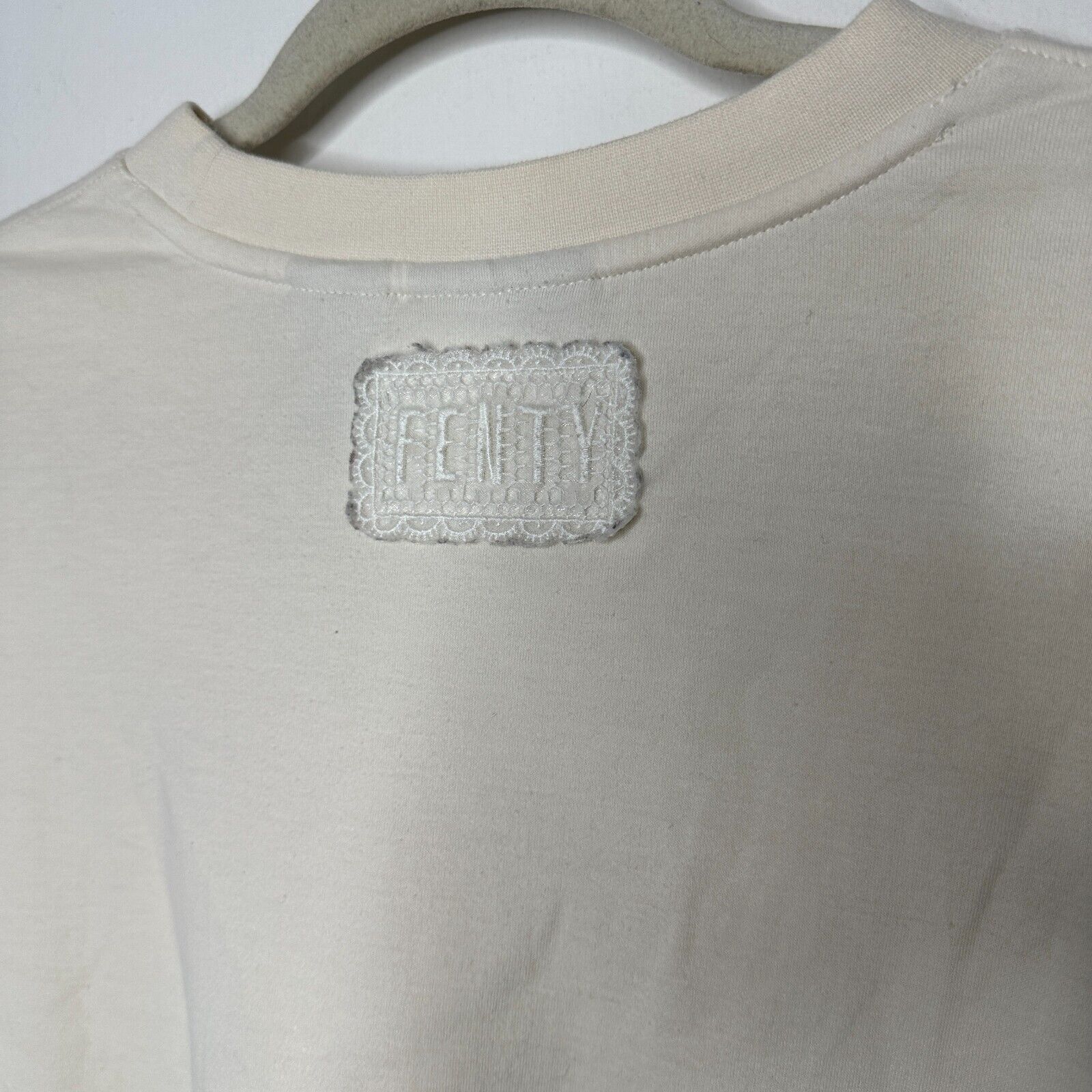 Puma Puma X Rihanna Fenty Tan 13 Graphic Crew Off White Sweater S Size S / US 4 / IT 40 - 8 Thumbnail