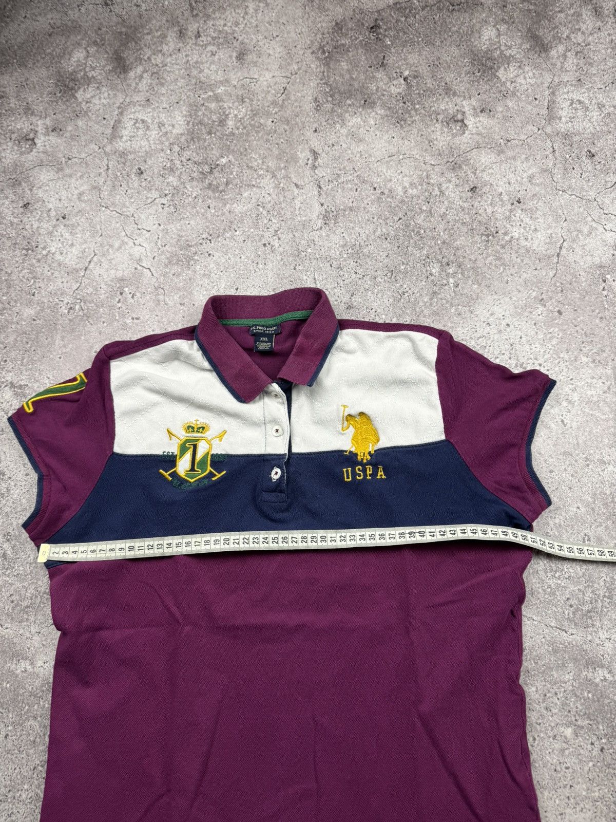 Polo Ralph Lauren Vintage Polo Ralph Lauren Y2K Big Pony Polos T Shirt Womens Size XXL / US 16-18 / IT 52-54 - 5 Thumbnail