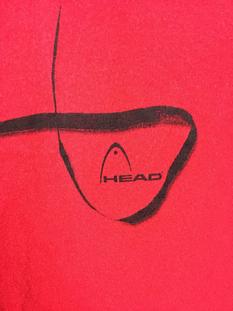 Vintage Vtg HEAD Japan Genuine Insistence Cassette Tape Graphic Tee Size US L / EU 52-54 / 3 - 4 Thumbnail