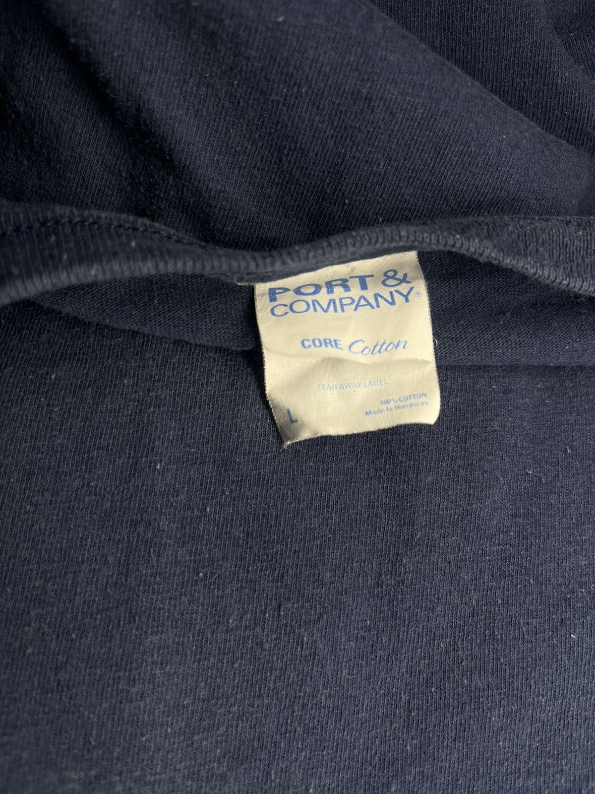 Port Authority Vintage Reagan Bush '84 T-Shirt Port & Co Navy Large Cotton Size US L / EU 52-54 / 3 - 6 Thumbnail