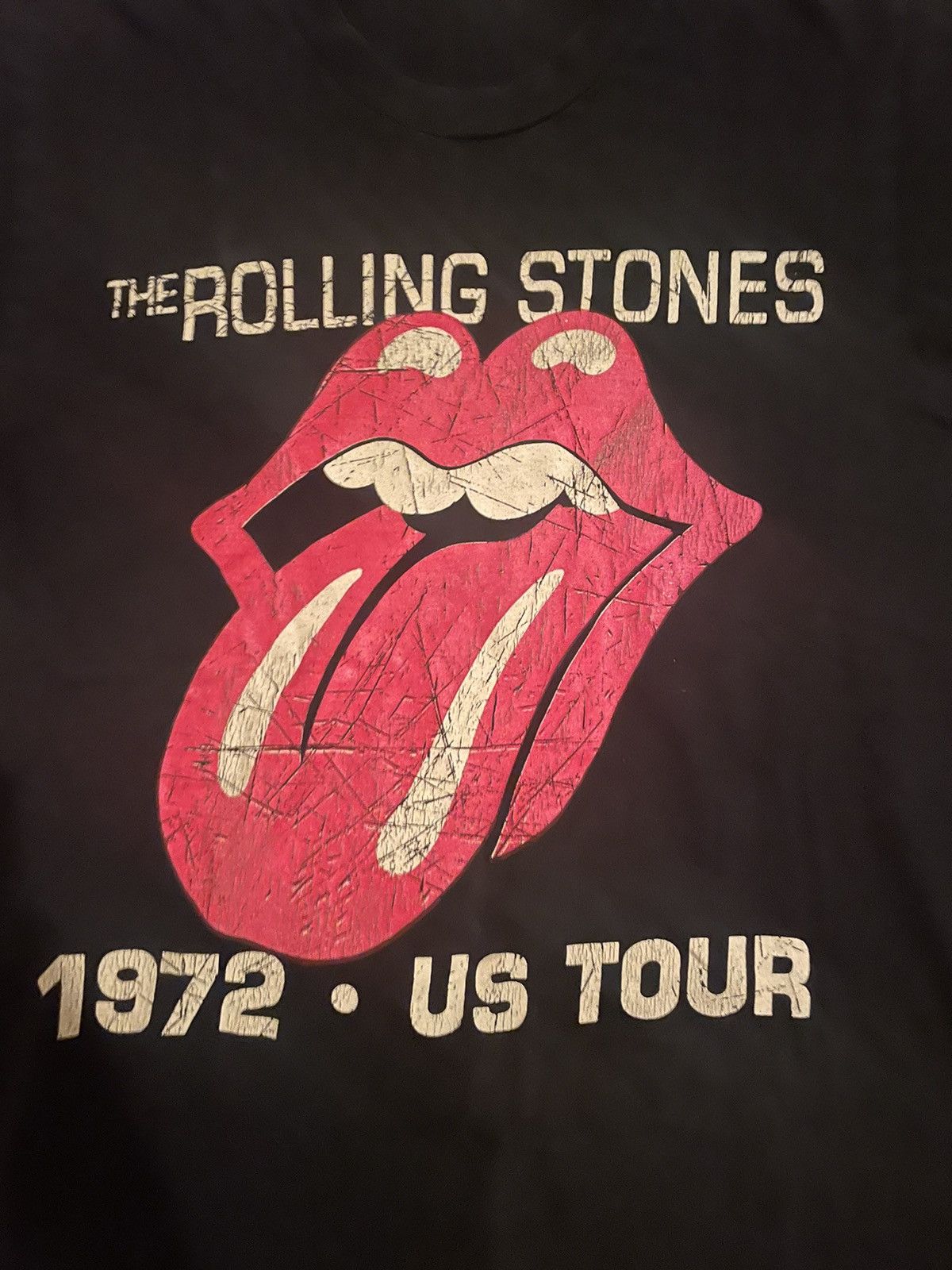 Band Tees × Vintage Vintage Rolling Stones 1972 US Tour Tee Size US XS / EU 42 / 0 - 2 Thumbnail