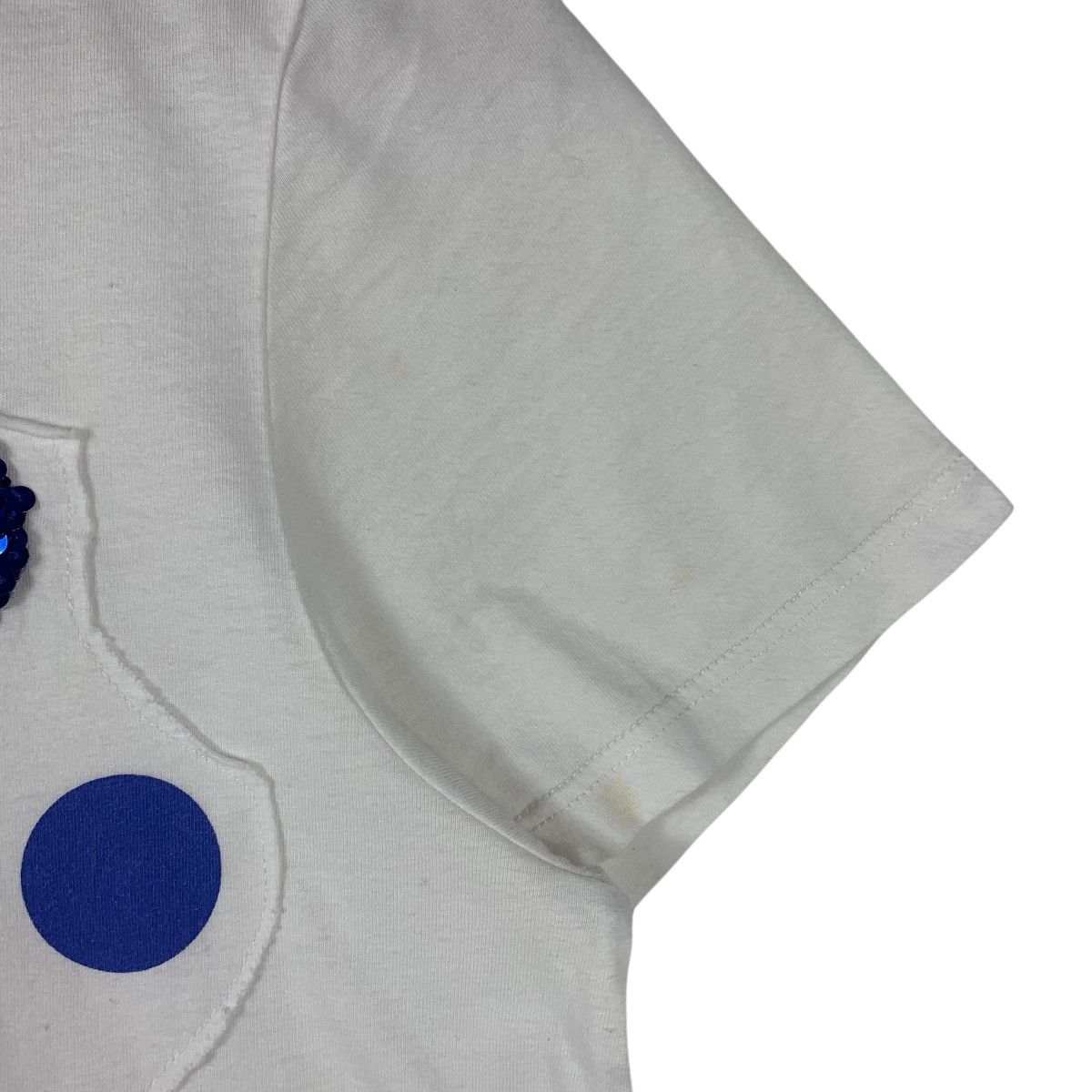 Designer × Issey Miyake SUNAOKUWAHARA patchwork women tee Size M / US 6-8 / IT 42-44 - 7 Thumbnail