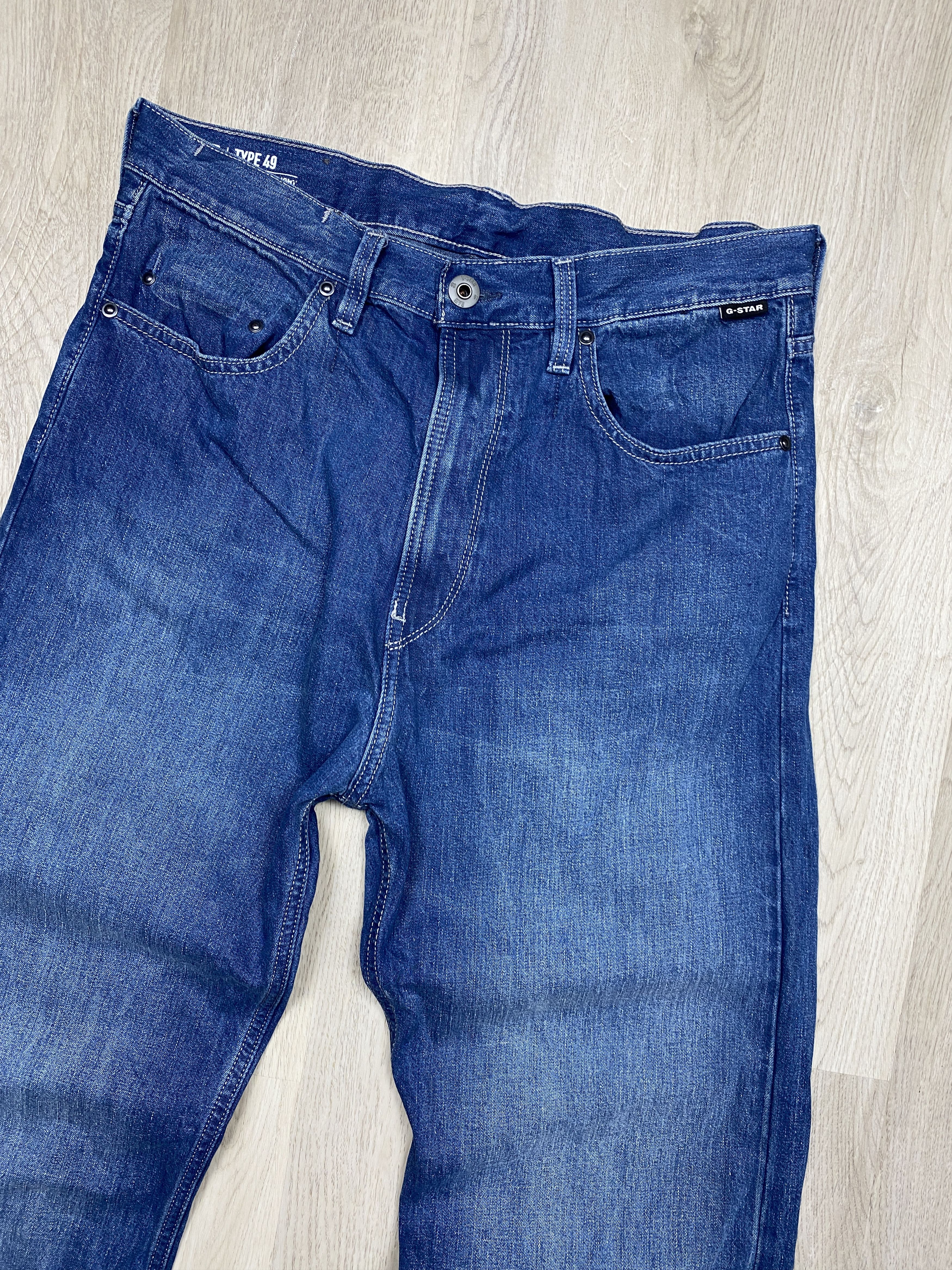 G-Star G Star Raw Vintage Mens Relaxed Straight Denim Pants Jeans Size US 31 - 2 Thumbnail