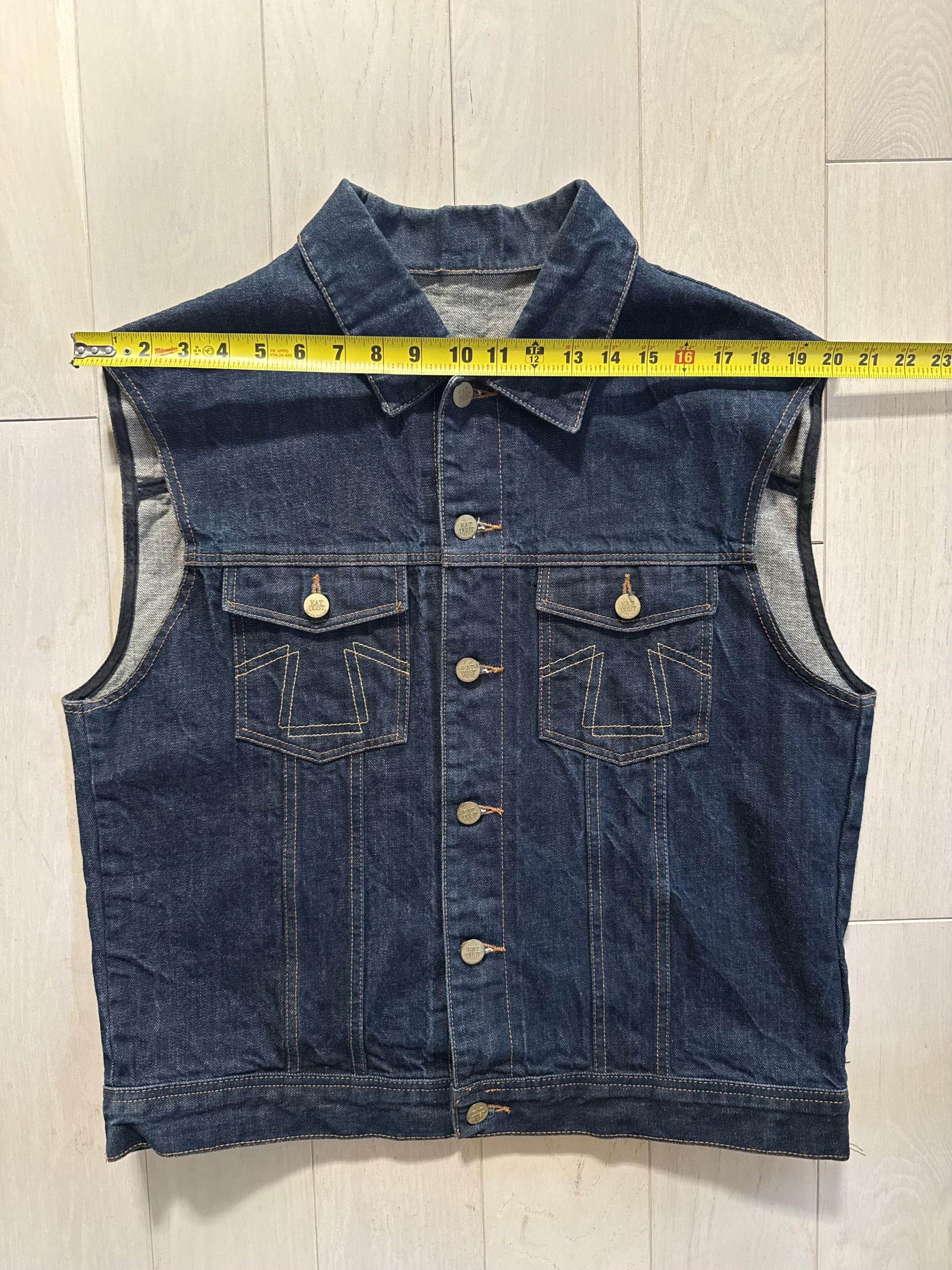 Eat Dust Eat dust denim vest Size US XXL / EU 58 / 5 - 4 Thumbnail