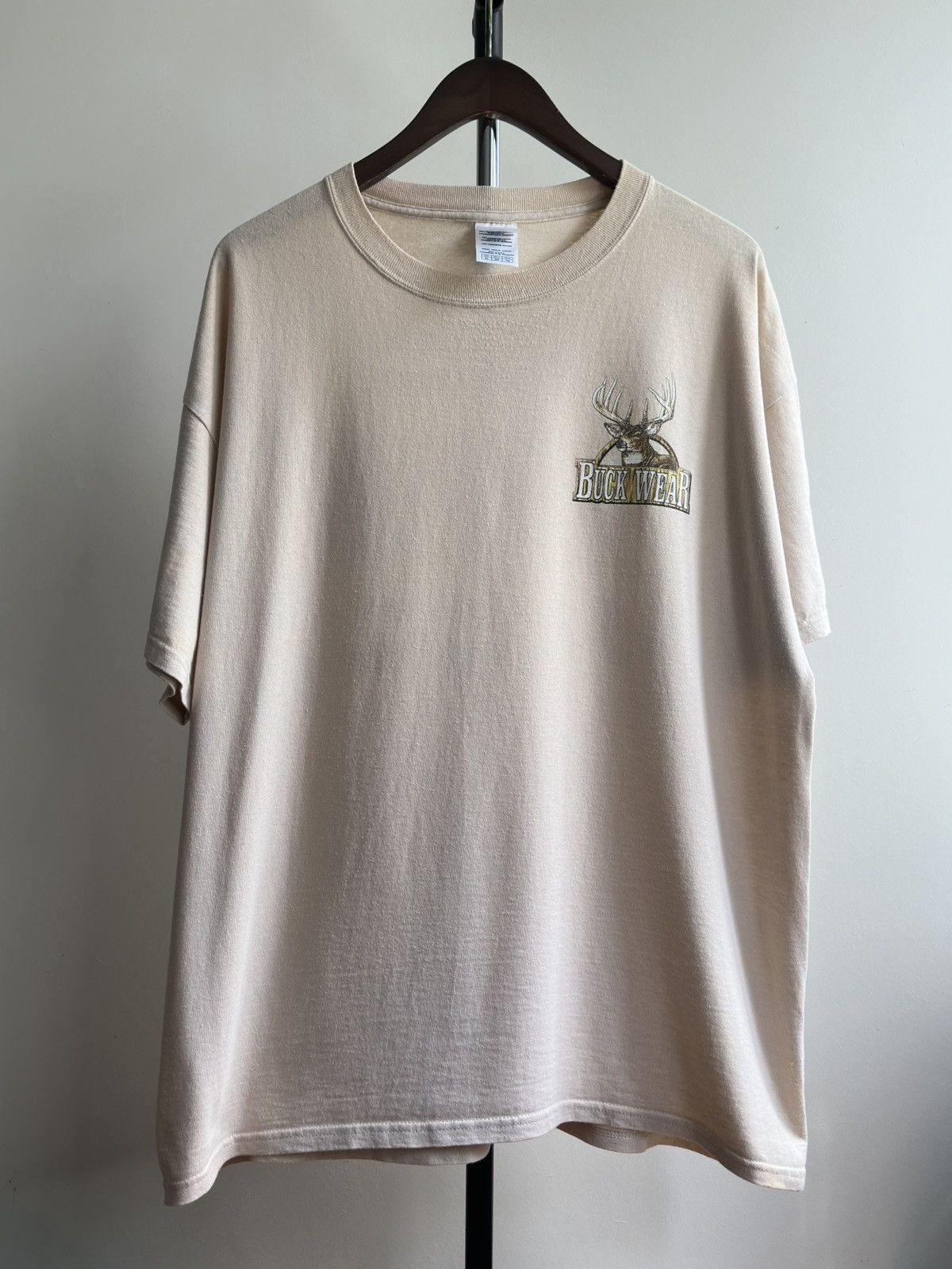 Vintage Vintage 2003 Buck Wear Graphic Humor Hunter Tee Size US XL / EU 56 / 4 - 6 Thumbnail