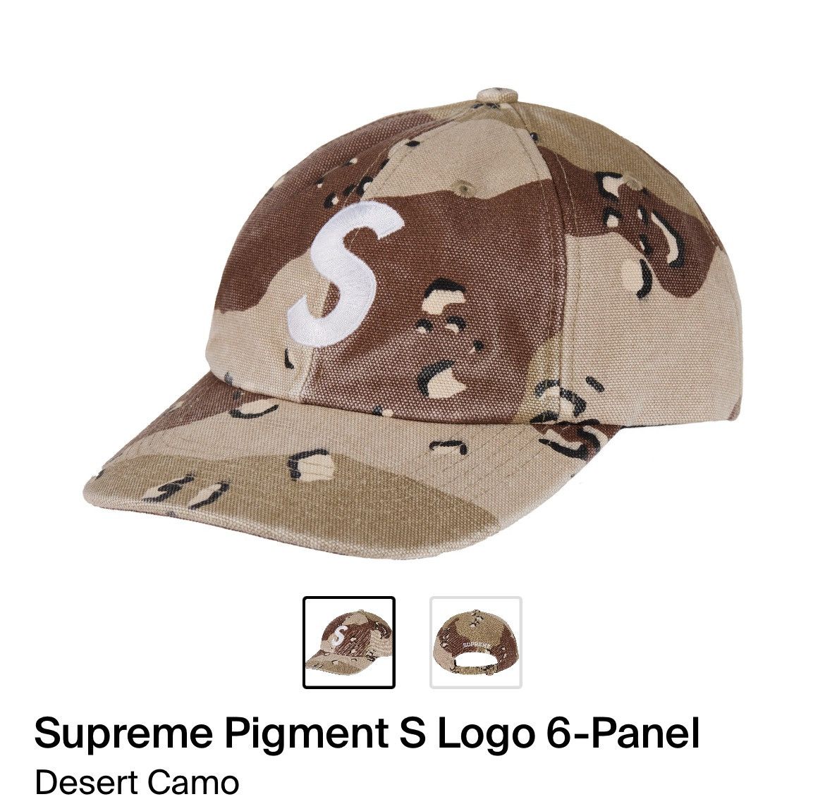 Supreme x New Era $ Beanie 'Desert Camo'