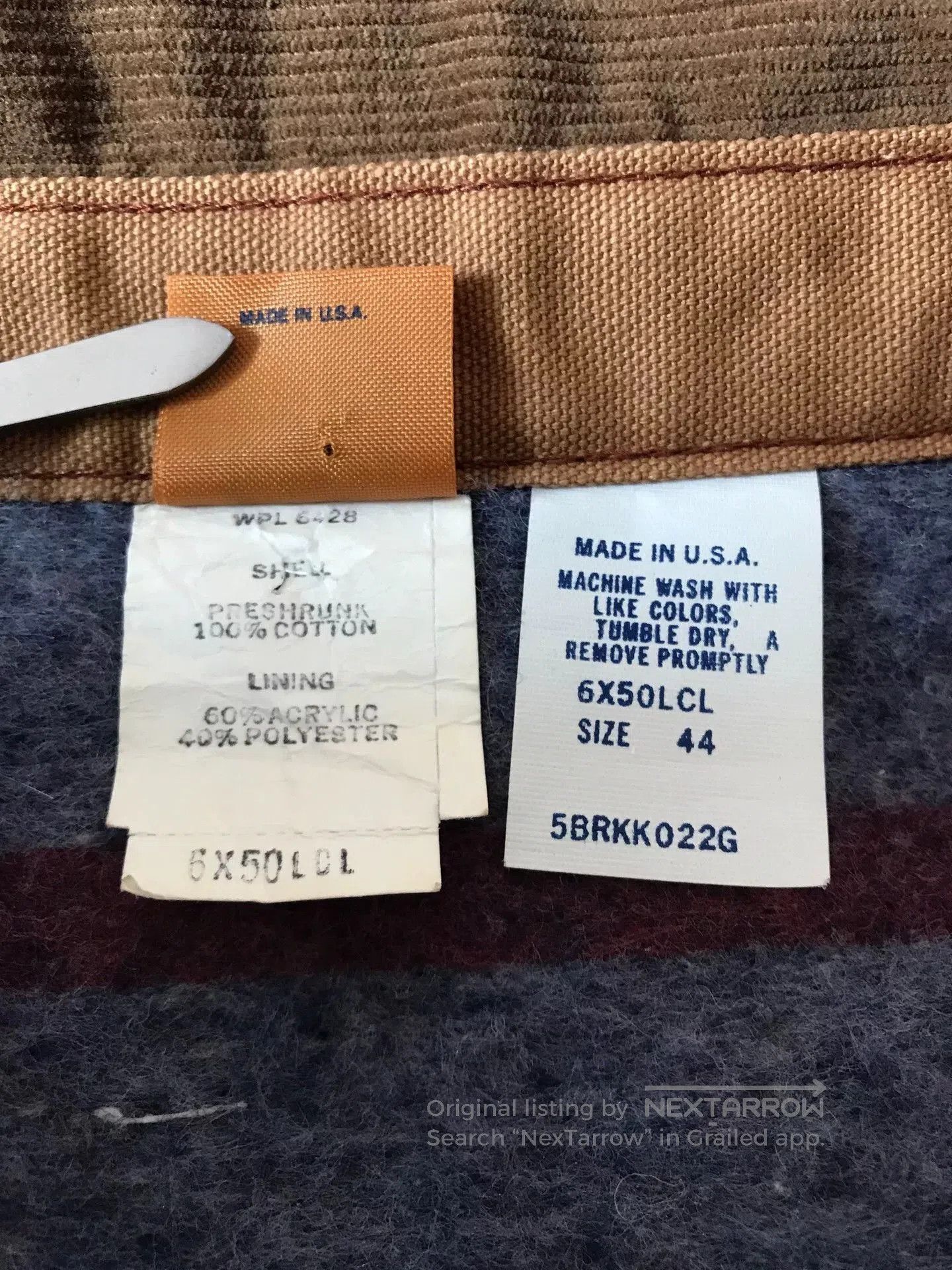 Vintage 80s Big Ben Brown Canvas Chore Coat 44. Size US S / EU 44-46 / 1 - 9 Thumbnail