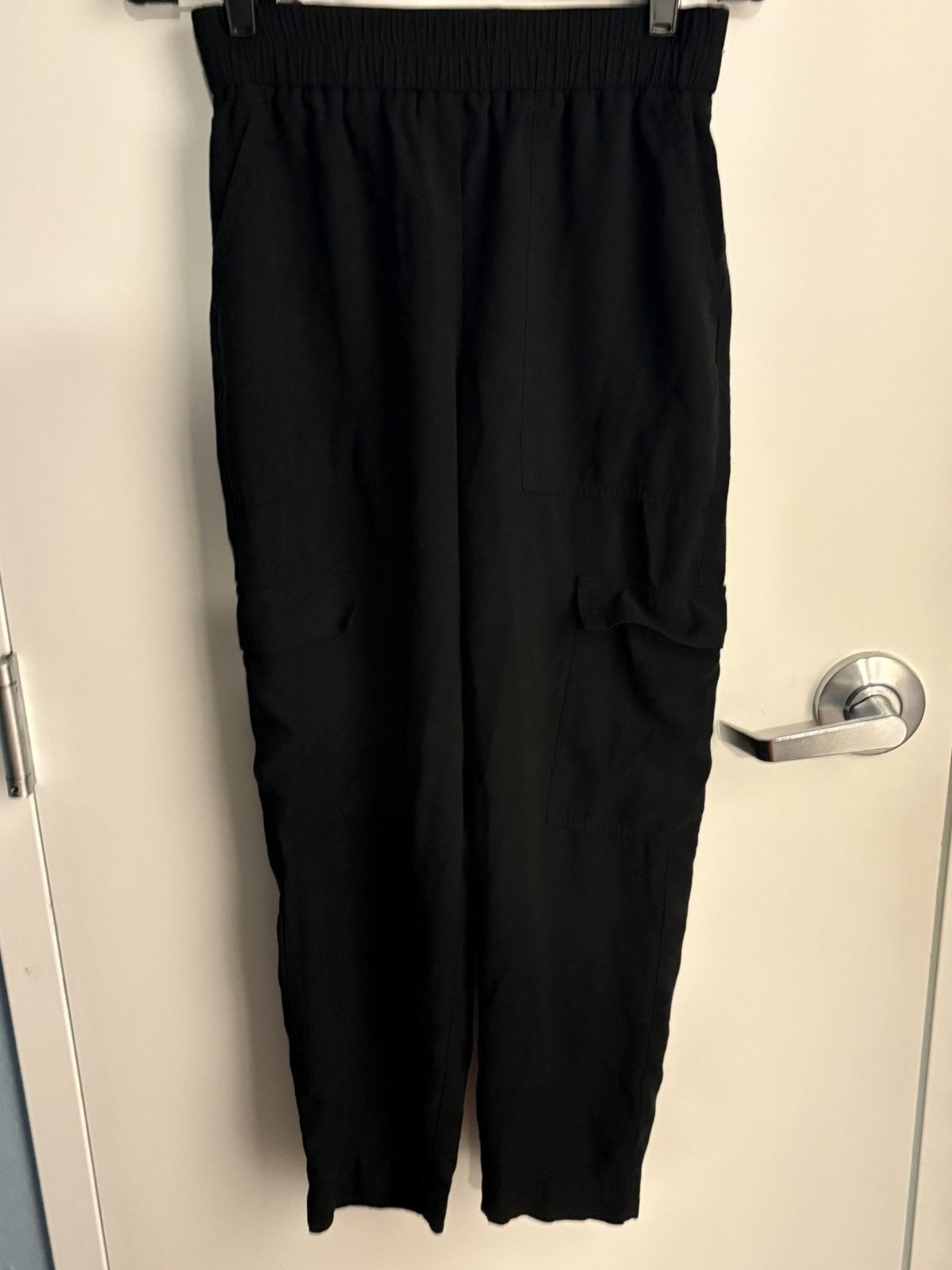 Other A New Day Joggers Black Elastic Waist Pocket Reg Fit Small Size 25" / US 0 / IT 36 - 6 Thumbnail