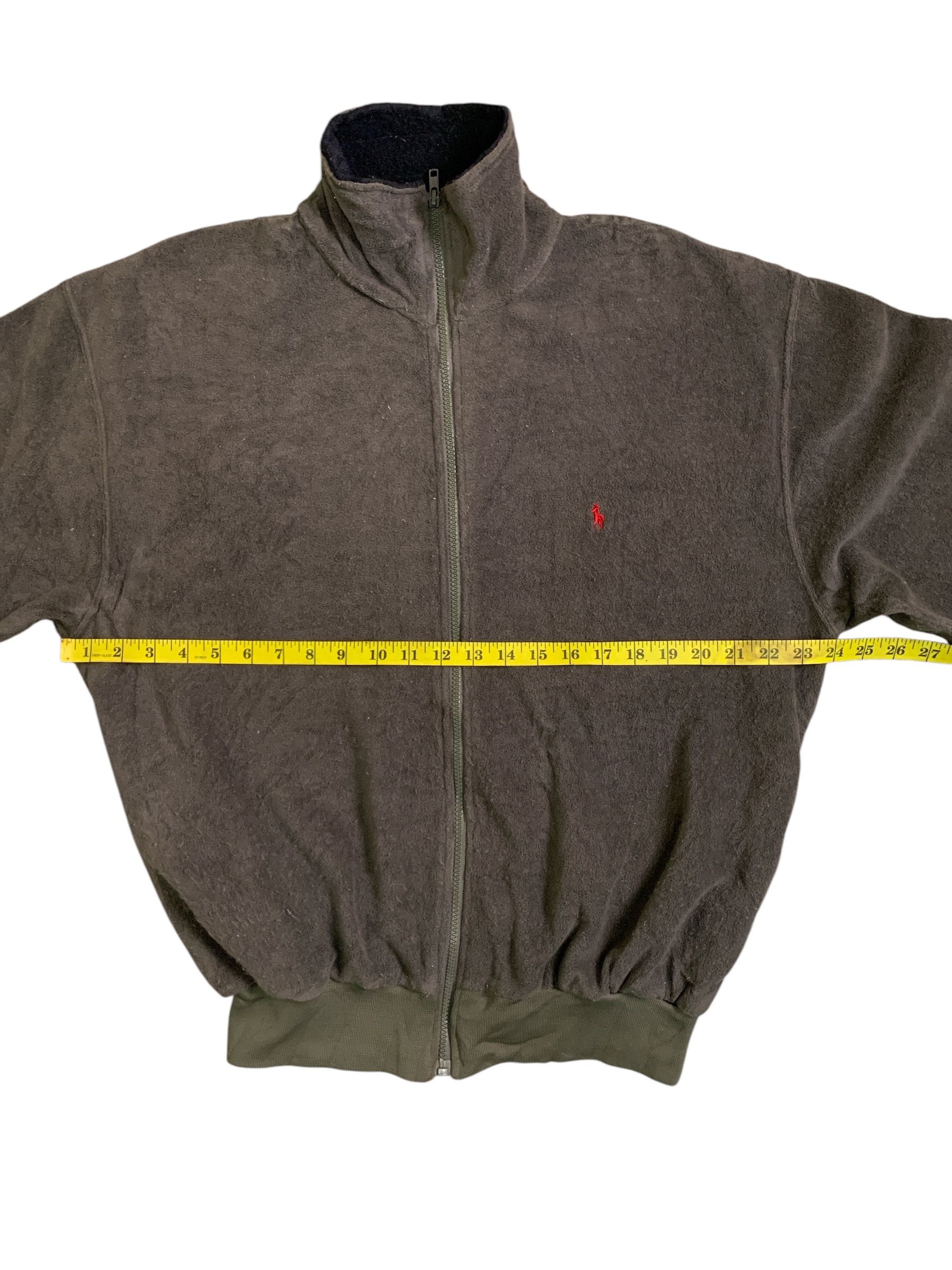 Designer × Polo Ralph Lauren × Vintage Rare Design Vintage Polo Ralph Lauren Fleece Jacket Size US L / EU 52-54 / 3 - 8 Thumbnail