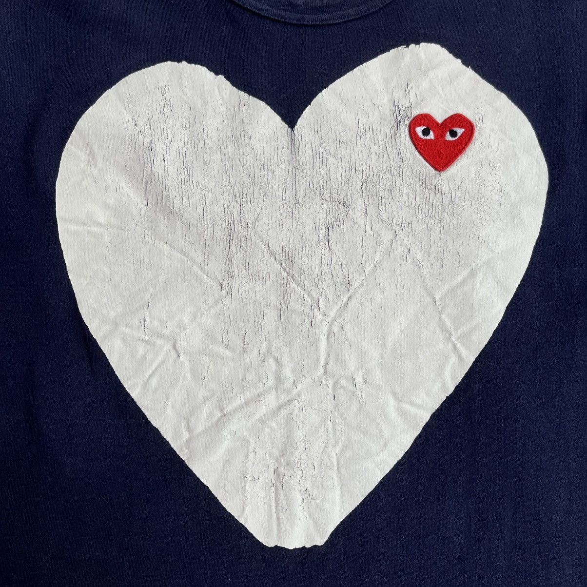 Comme des Garcons × Comme des Garcons PLAY × Japanese Brand Play Comme Des Garçons Tee Size US M / EU 48-50 / 2 - 3 Thumbnail