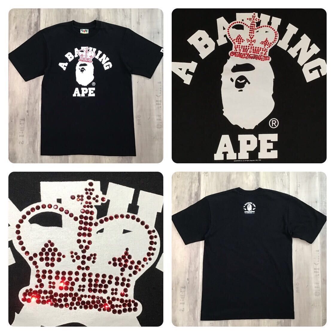 Bape Swarovski Tee | Grailed