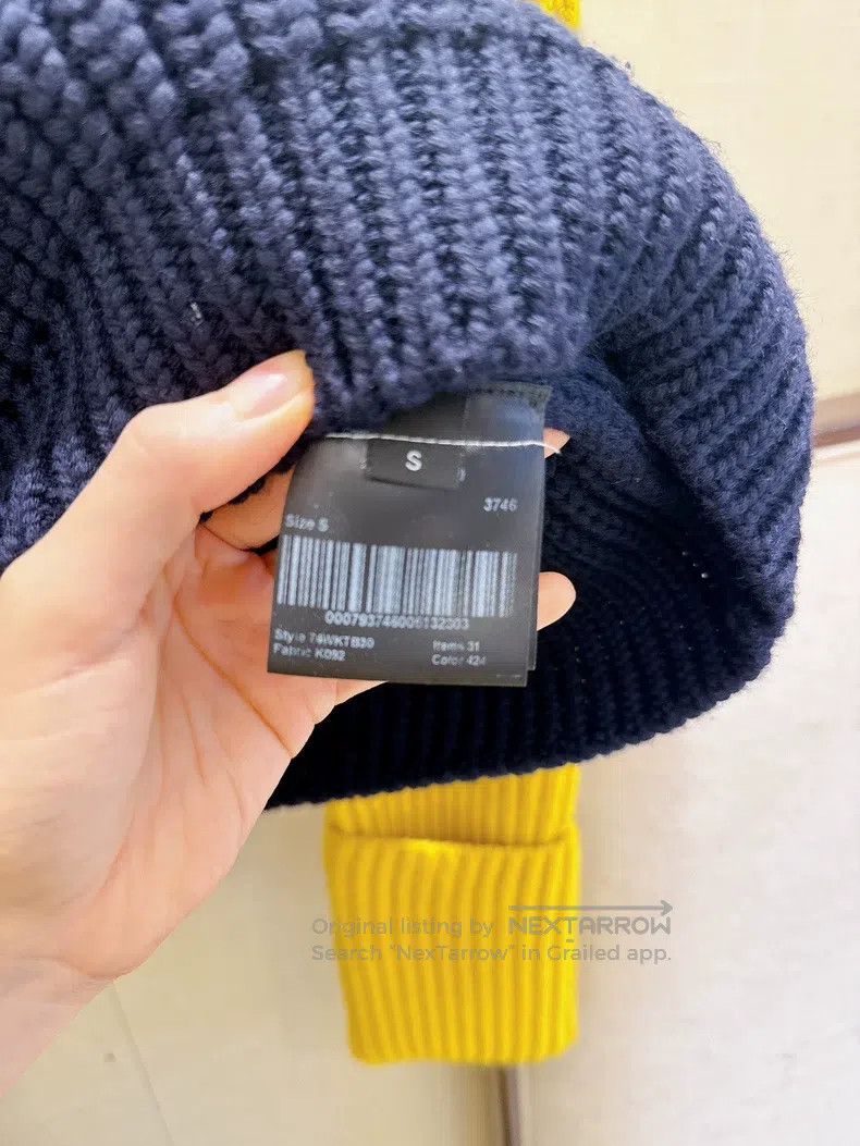 Raf Simons Raf simons Cashmere wool colour block sweater Size US S / EU 44-46 / 1 - 6 Thumbnail
