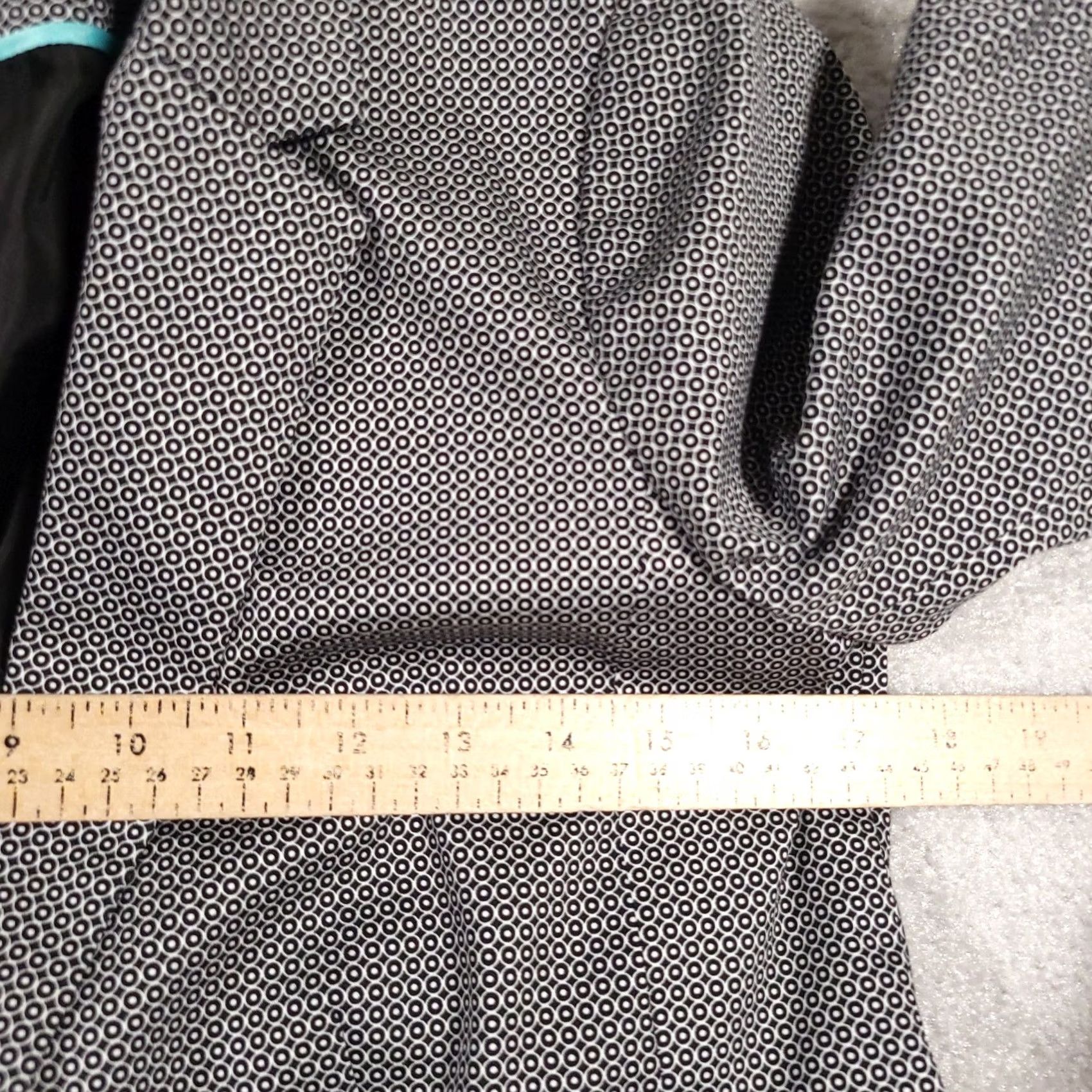 Worthington Worthington Blazer Coat Women's size 8 Geometric Open Front Business Long Sleeve Blazer Coat Women 8 Multicolor Geometric 90s Classic Jacket Size M / US 6-8 / IT 42-44 - 7 Thumbnail