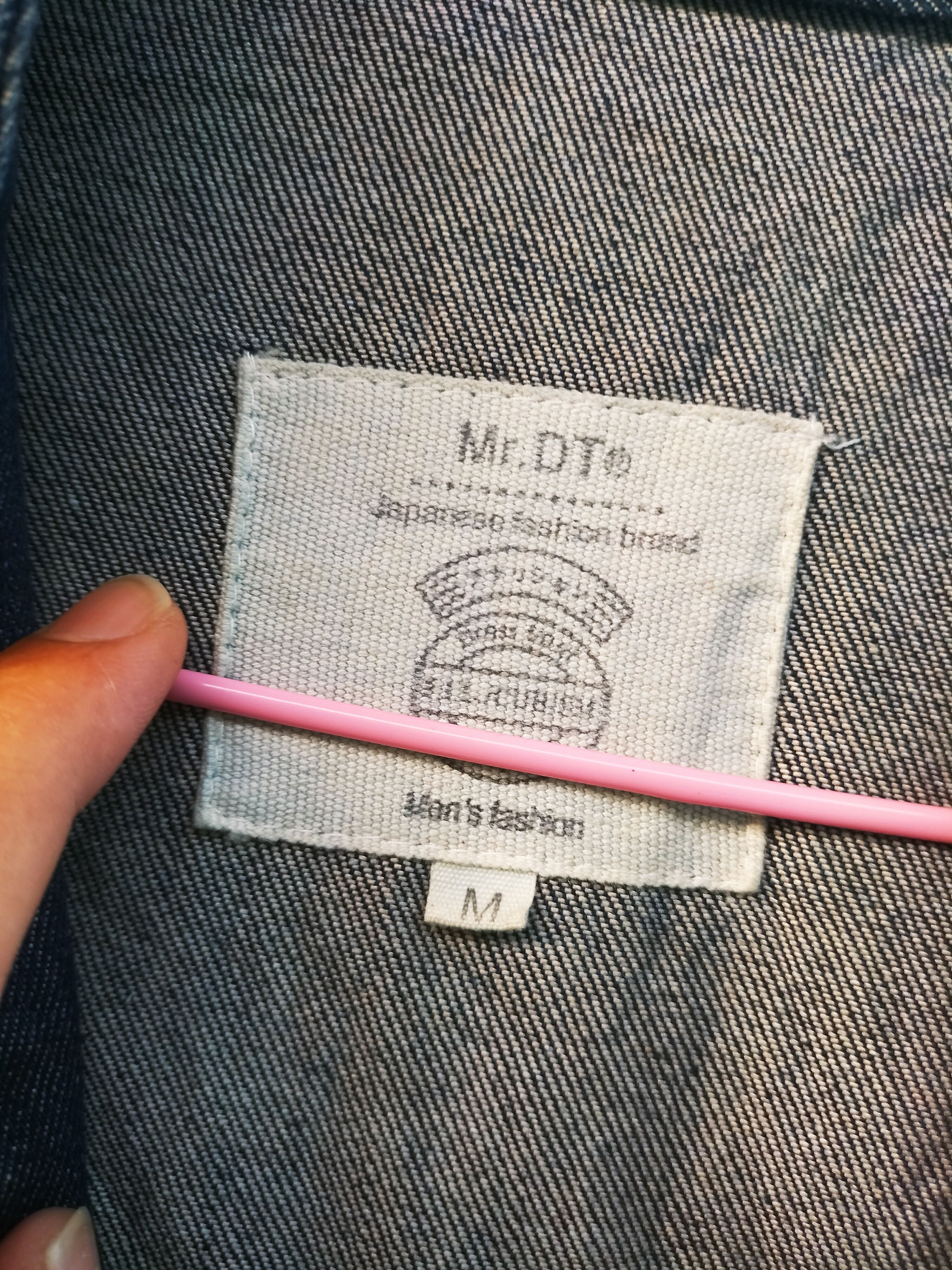 Japanese Brand Vintage Mr. DT Denim Yukata Navy Fashion Workwear Bluenavy Size US M / EU 48-50 / 2 - 3 Thumbnail