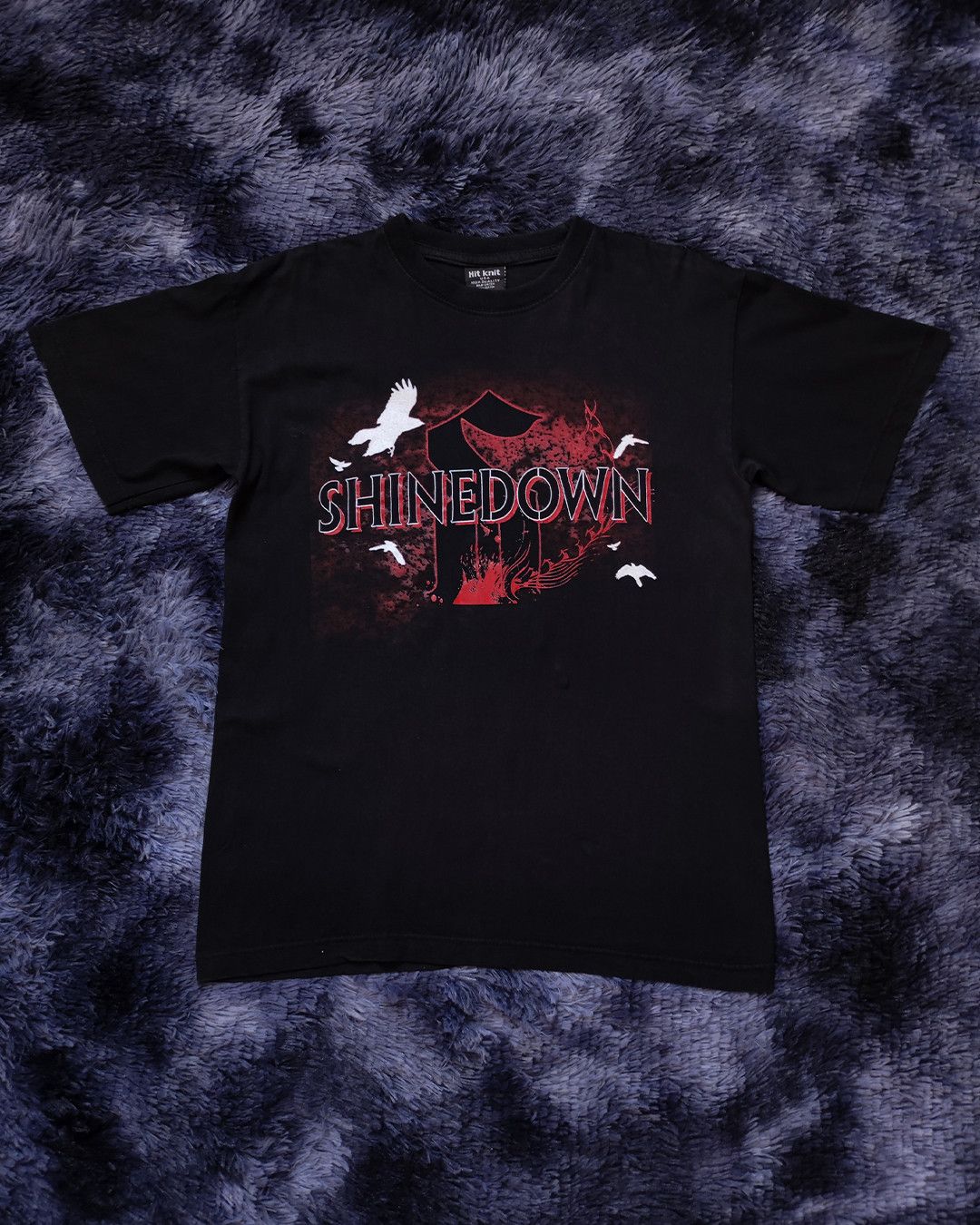 Band Tees 2010 Shinedown & Puddle Of Mudd tour tee Size US M / EU 48-50 / 2 - 3 Thumbnail