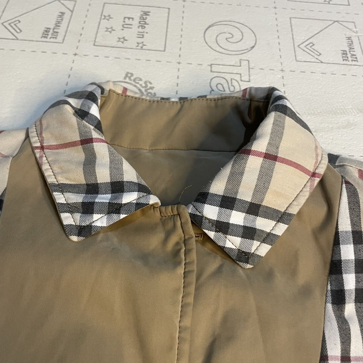Burberry Burberry Quilted VINTAGE Jacket Nova check Diamond women's Size L / US 10 / IT 46 - 12 Thumbnail