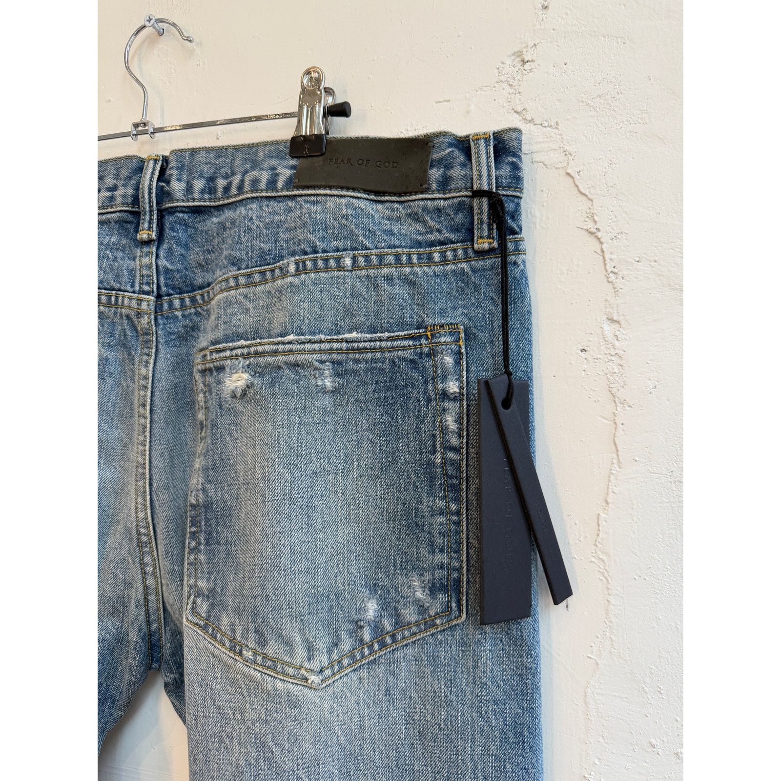 Fear of God Fear of God 4th Collection Second Batch Vintage Denim Jeans Size US 36 / EU 52 - 7 Thumbnail