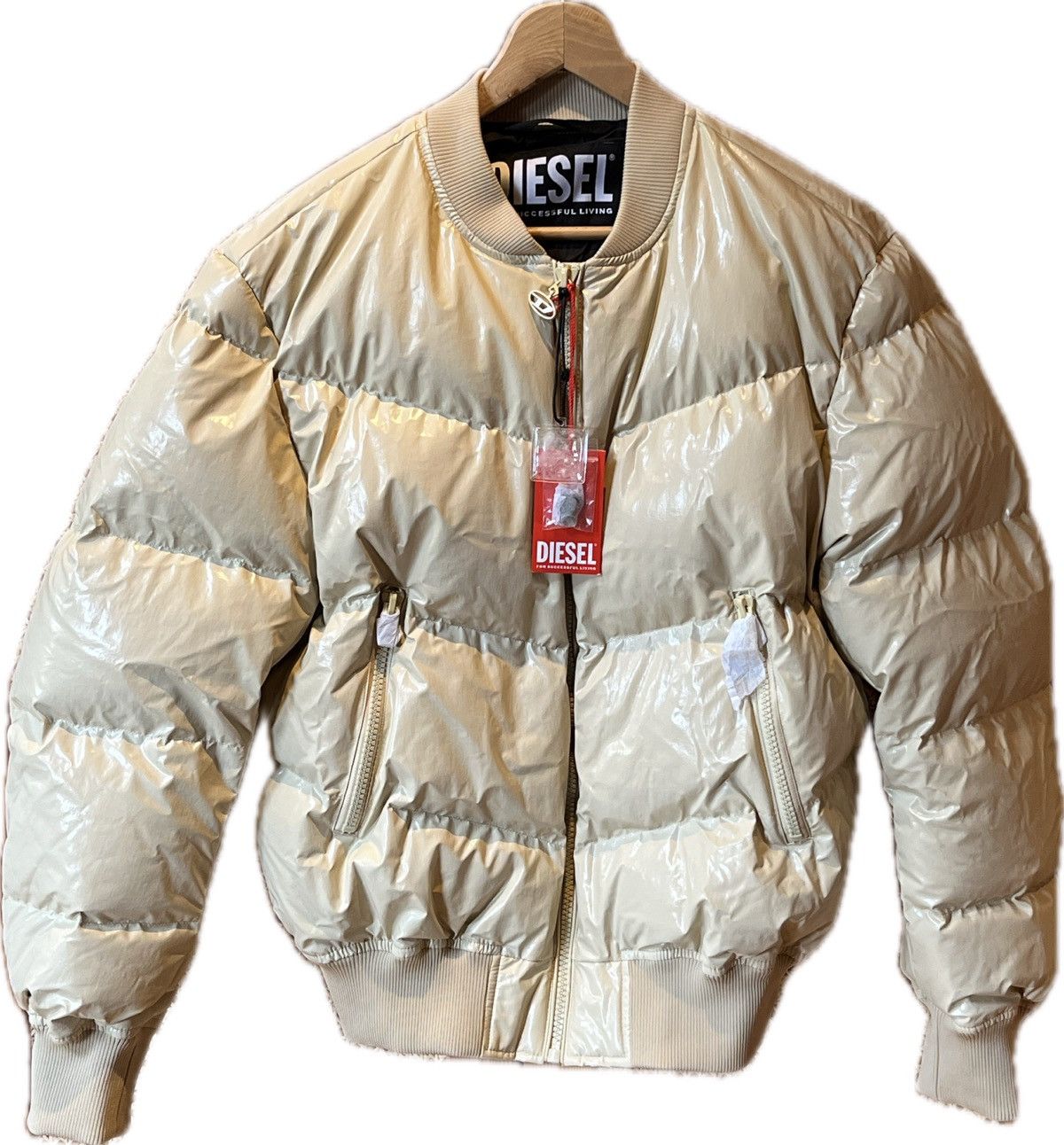 Diesel Diesel Sten Down Bomber Jacket Size US XL / EU 56 / 4 - 3 Thumbnail