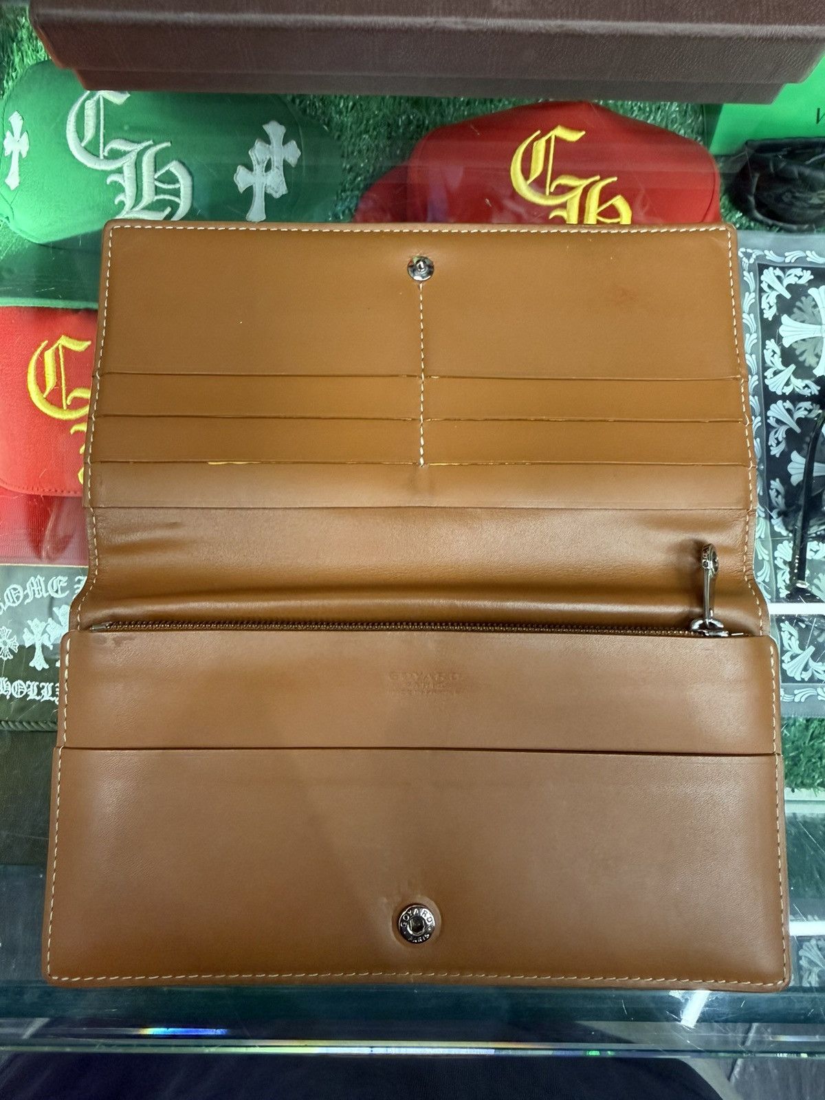 Goyard GOYARD SAINT-LAMBERT WALLET BLACK GOLD Size ONE SIZE - 2 Thumbnail