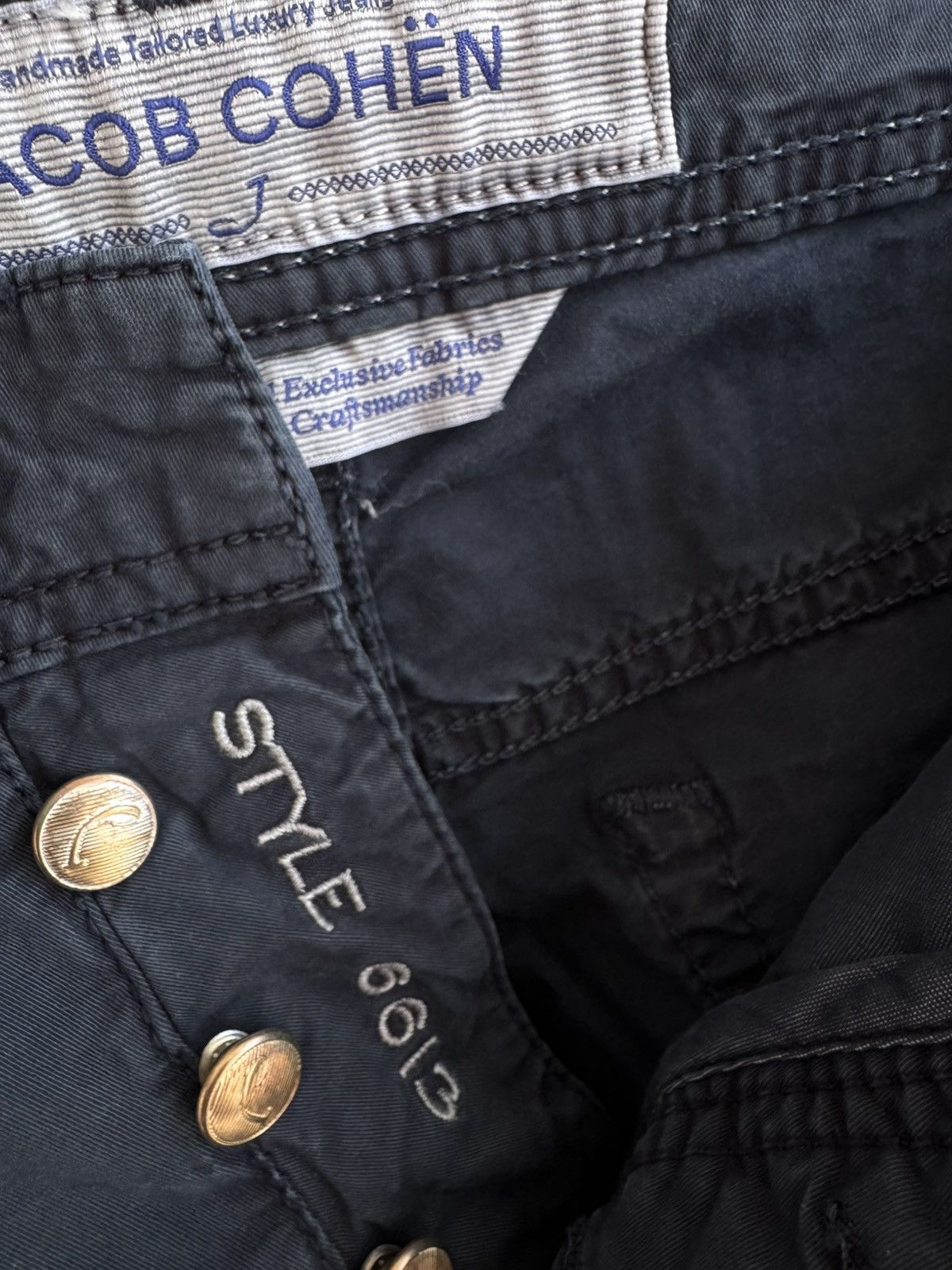 Jacob Cohen Mens Jacob Cohen shorts luxury navy Size US 30 / EU 46 - 5 Thumbnail