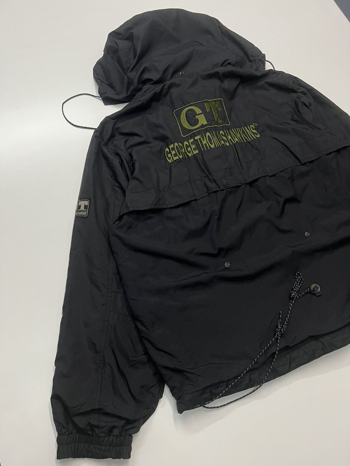 Japanese Brand GEORGE THOMAS HAWKINS HALF ZIPPER JACKET Size US L / EU 52-54 / 3 - 8 Thumbnail
