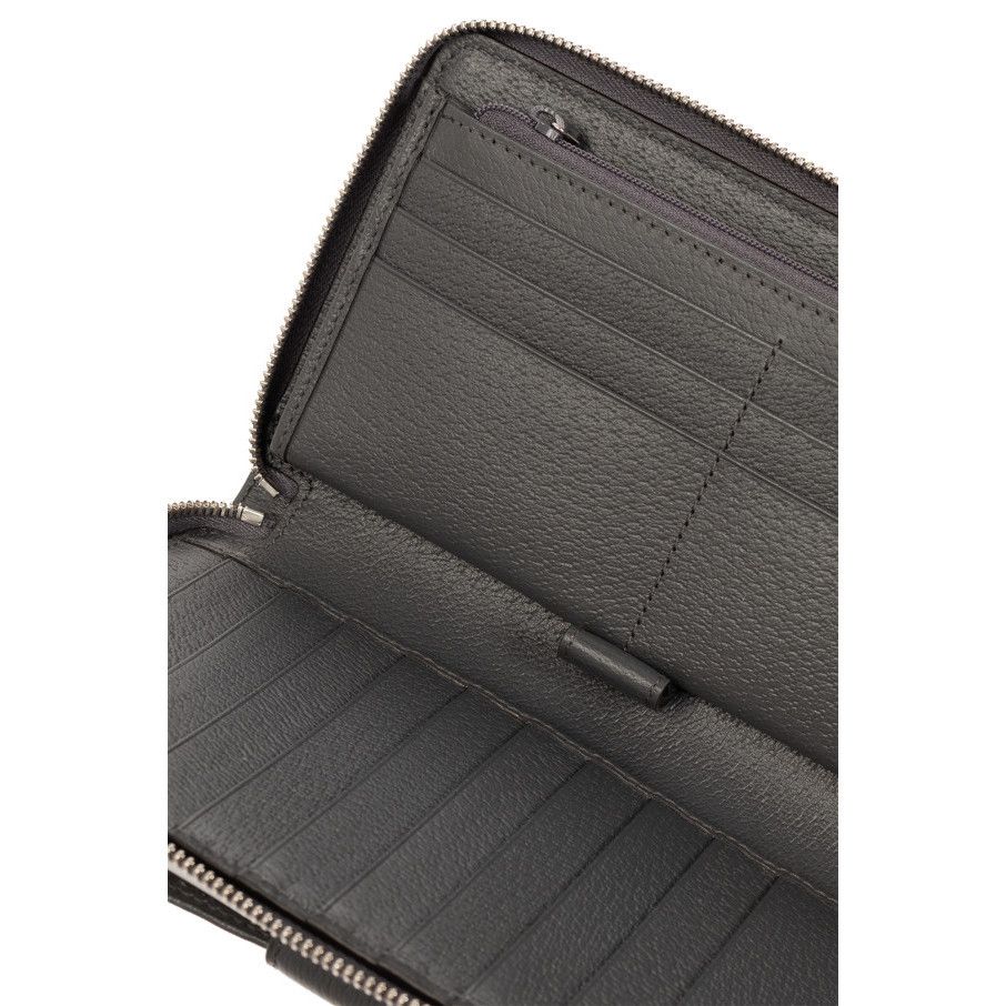 Gucci GUCCI Gray Ebony Ophidia Wallet New & Authentic Size ONE SIZE - 2 Thumbnail